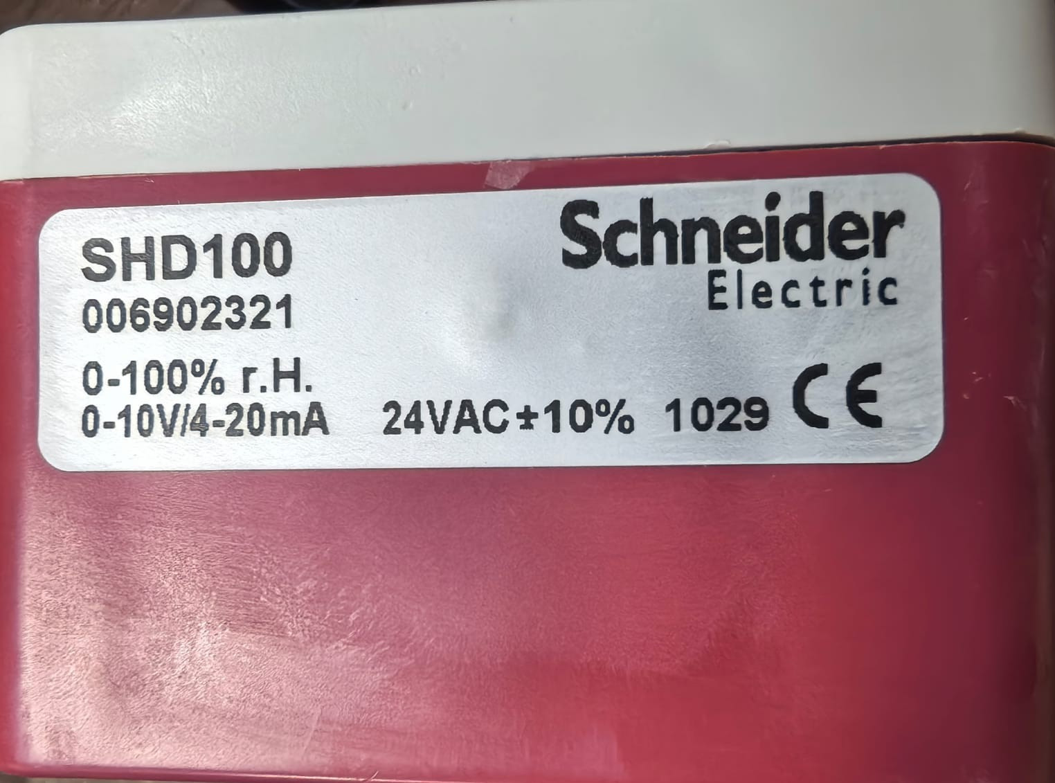 Schneider Electric 006902321 SCHNEIDER ELECTRIC SHD100 006902321 DUCT HUMIDITY & TEMPERATURE SENSOR 3