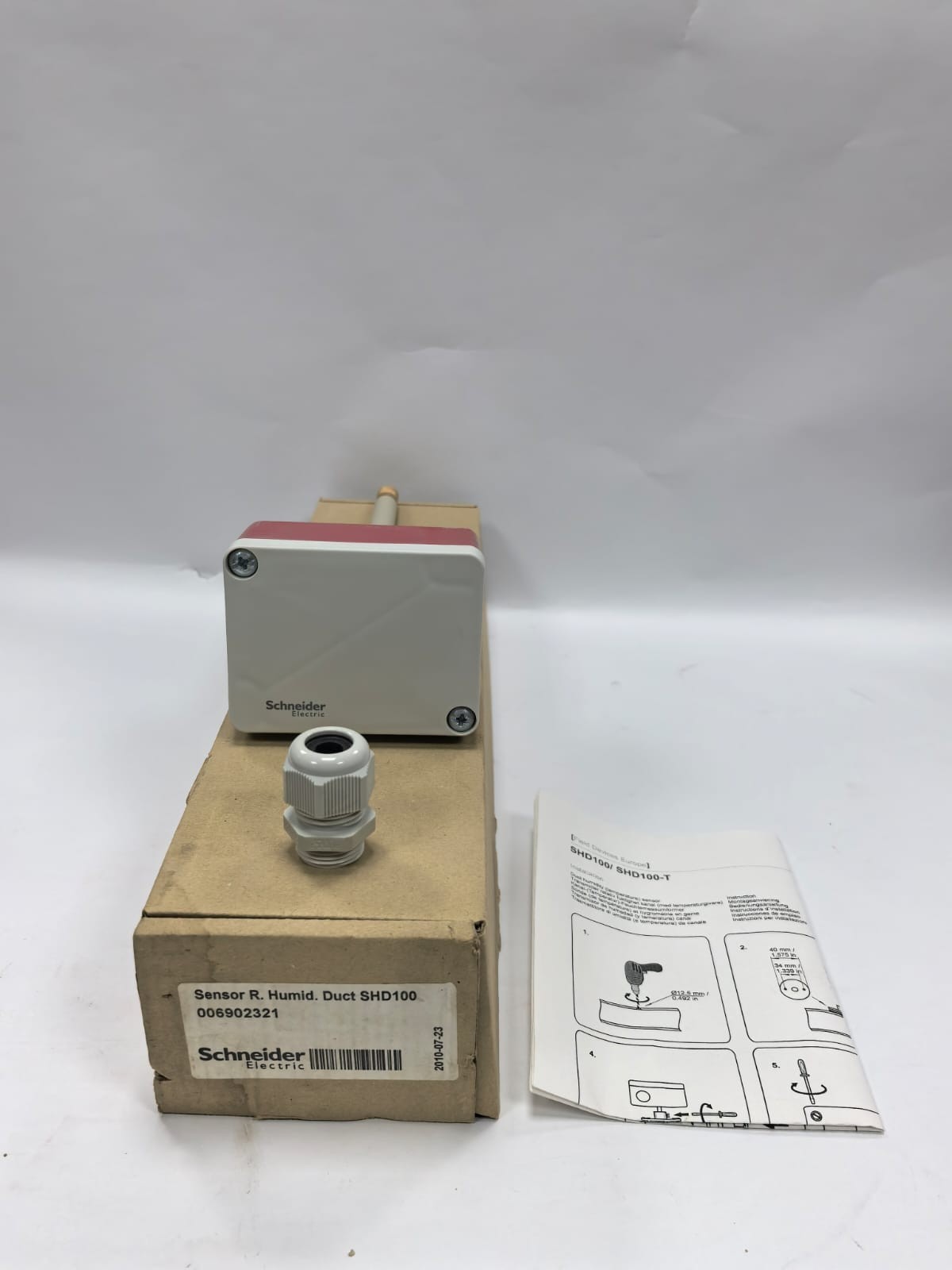 Schneider Electric 006902321 SCHNEIDER ELECTRIC SHD100 006902321 DUCT HUMIDITY & TEMPERATURE SENSOR 1