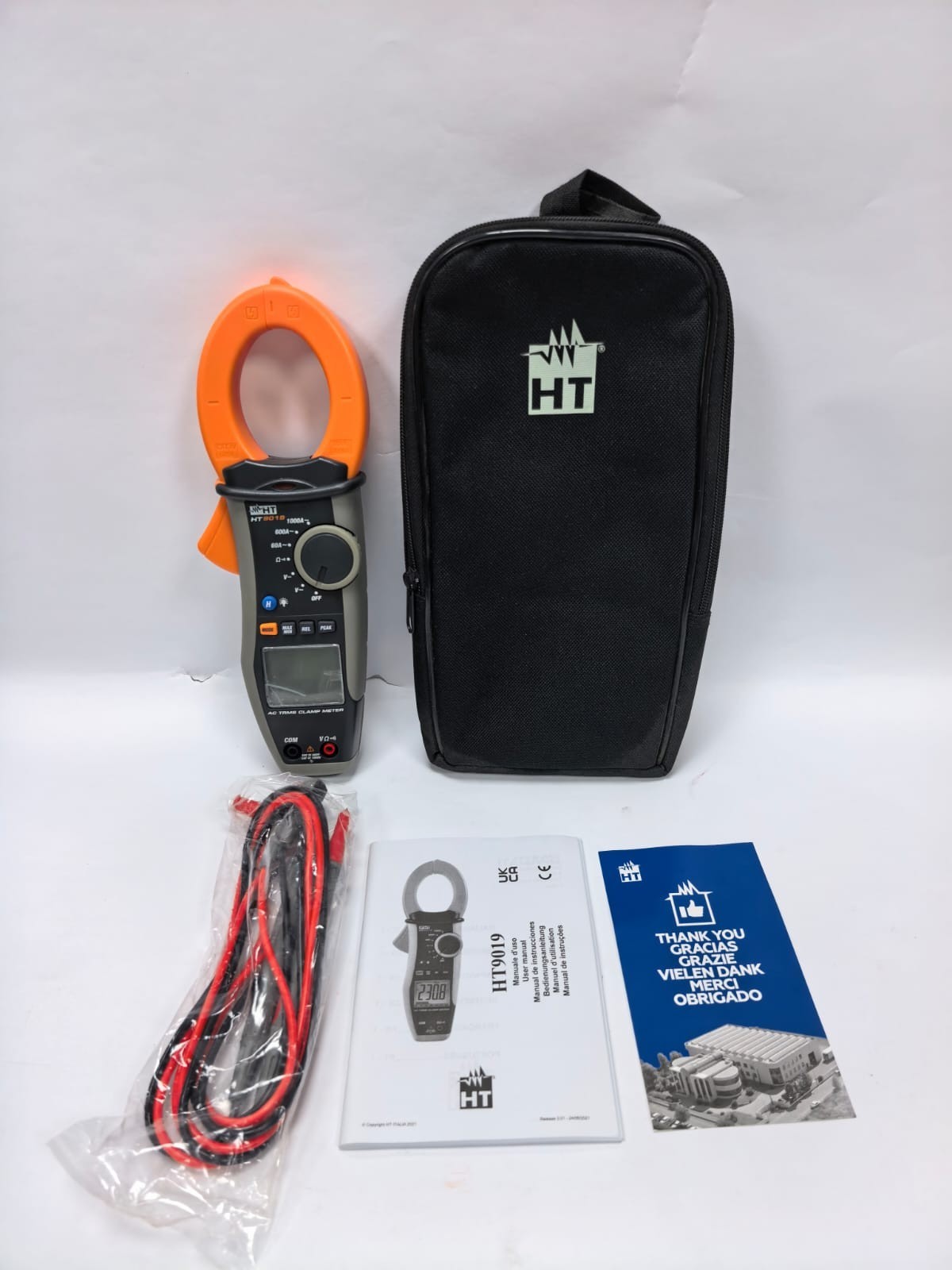HT INSTRUMENTS HT9019 HT INSTRUMENTS HT9019 AC TRMS CLAMP METER 1