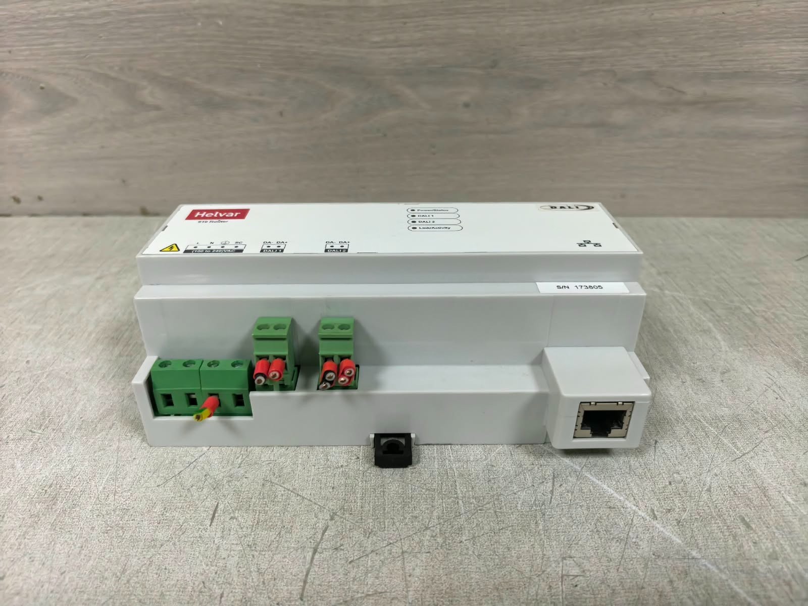 HELVAR 910 REV.45 S/W V5.4.6 HELVAR 910 IMAGINE ROUTER REV.45 S/W V5.4.6 100-240VAC 8