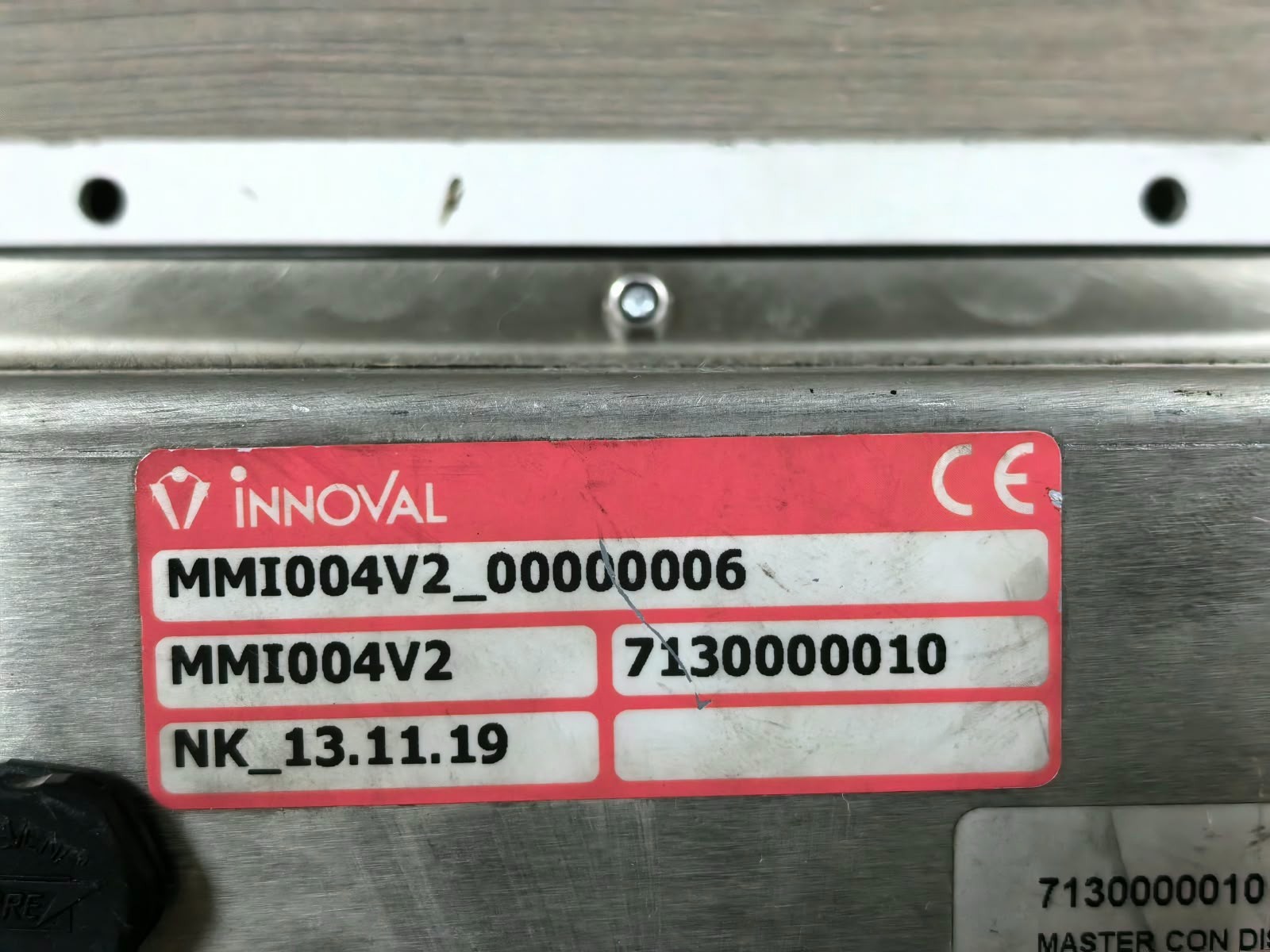 CAPPELLOTTO MMI004_00000006 CAPPELLOTTO MMI004_00000006 INDUSTRIAL CONTROL TERMINAL / DISPLAY UNIT 6