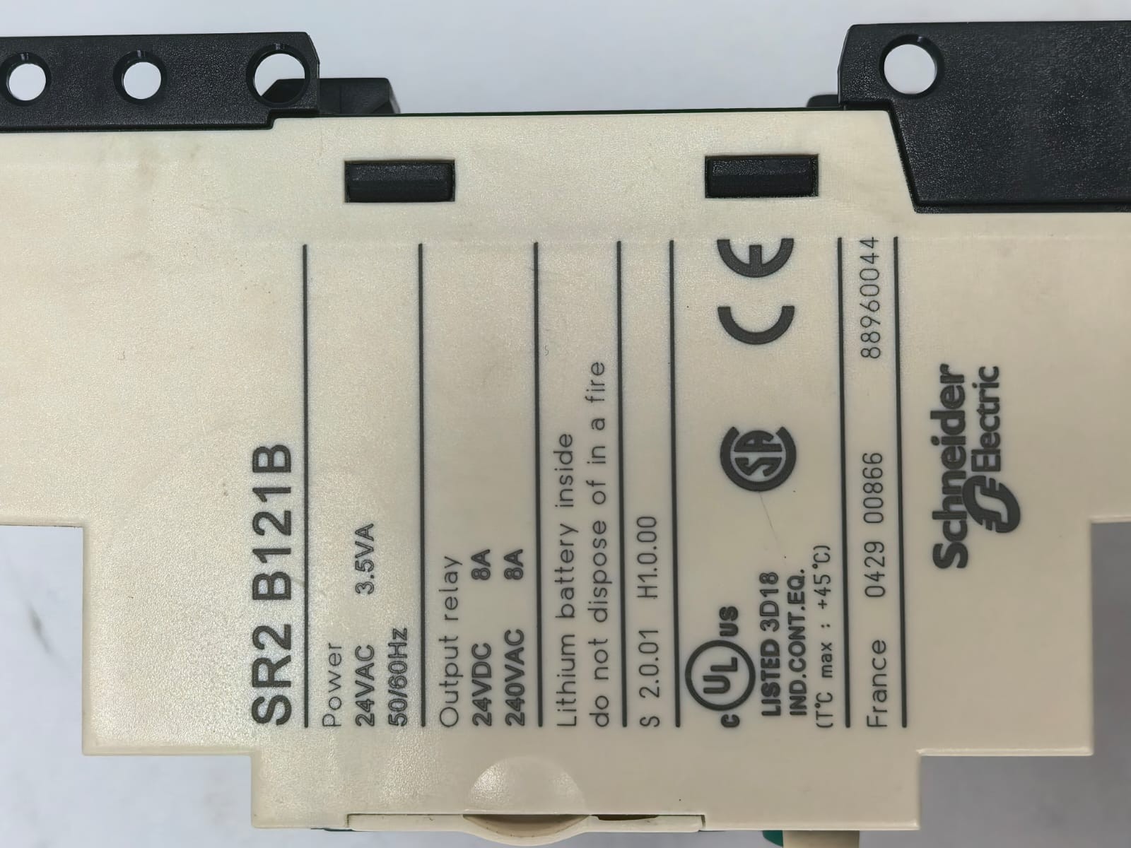 Telemecanique SR2 B121B TELEMECANIQUE SR2 B121B COMPACT SMART RELAY 4
