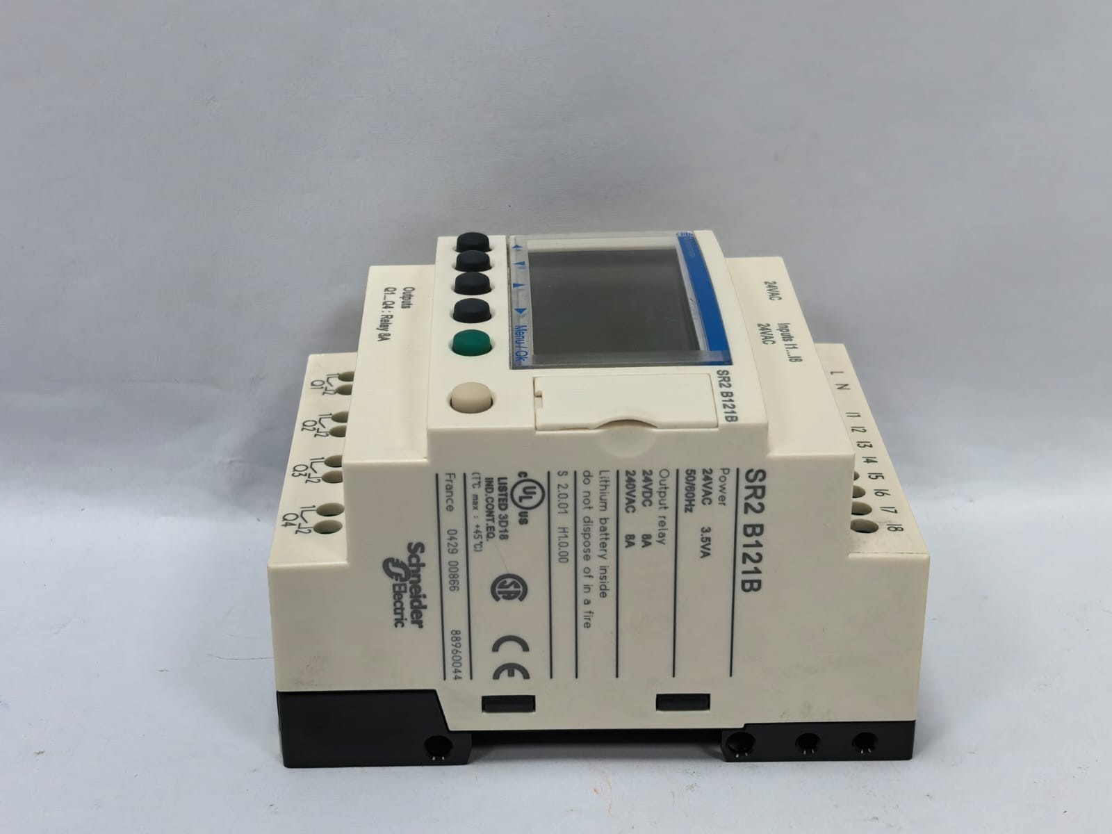 Telemecanique SR2 B121B TELEMECANIQUE SR2 B121B COMPACT SMART RELAY 8
