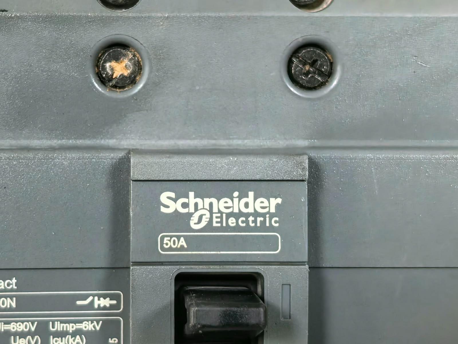 Schneider Electric EZC100N SCHNEIDER ELECTRIC EASYPACT EZC100N CIRCUIT BREAKER 50A 3