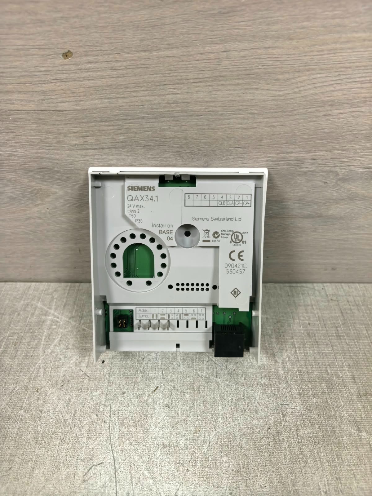Siemens QAX34.1 SIEMENS QAX34.1 ROOM UNIT SENSOR 24V 9
