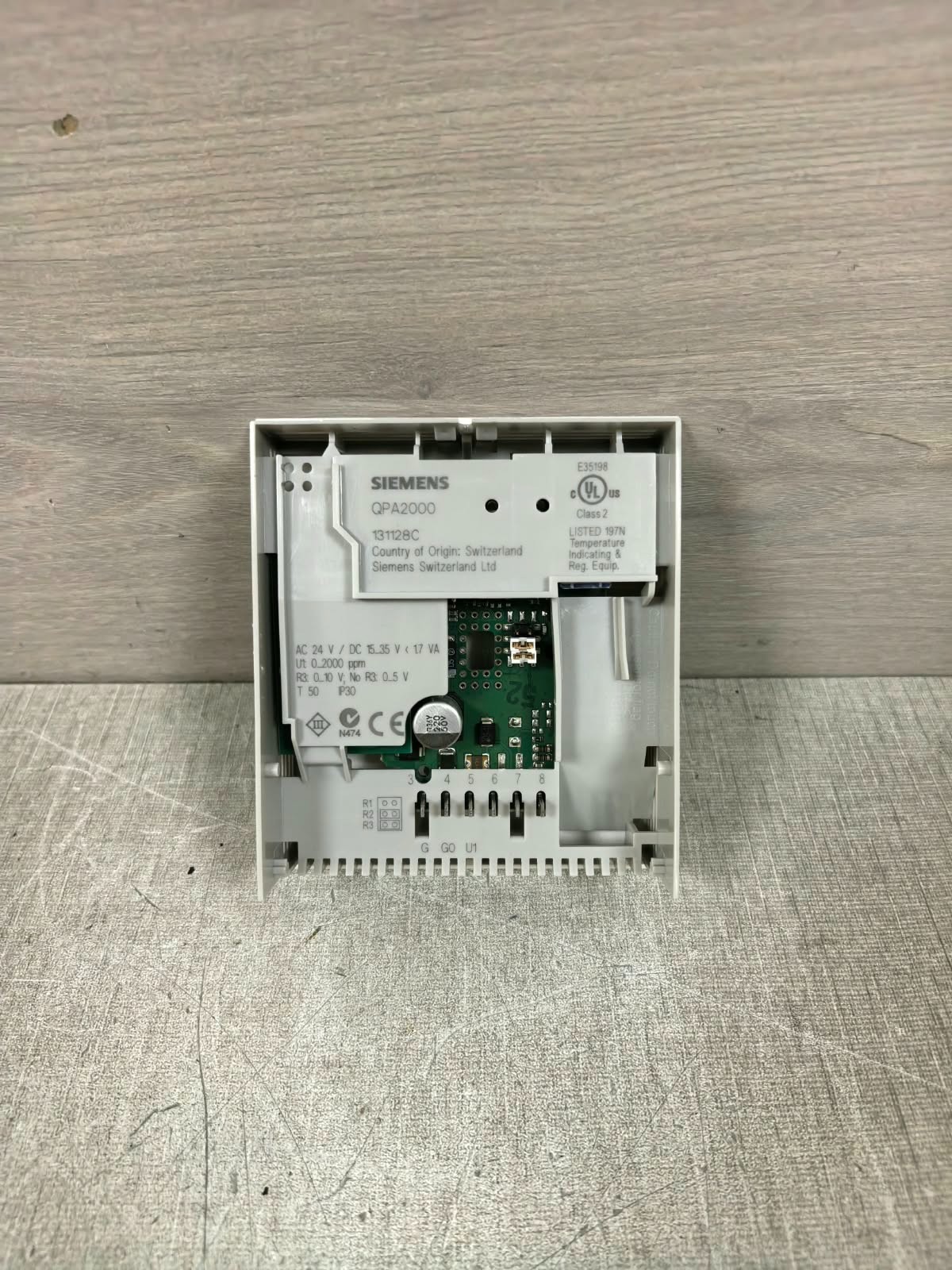 Siemens QPA2000 SIEMENS QPA2000 ROOM AIR QUALITY SENSOR 24V 9