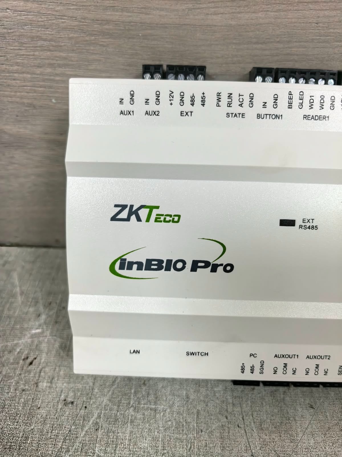 ZKT ECO INBIO PRO 260 ZKT ECO INBIO PRO 260 PACKAGE B ADVANCED ACCESS CONTROL PANEL 9