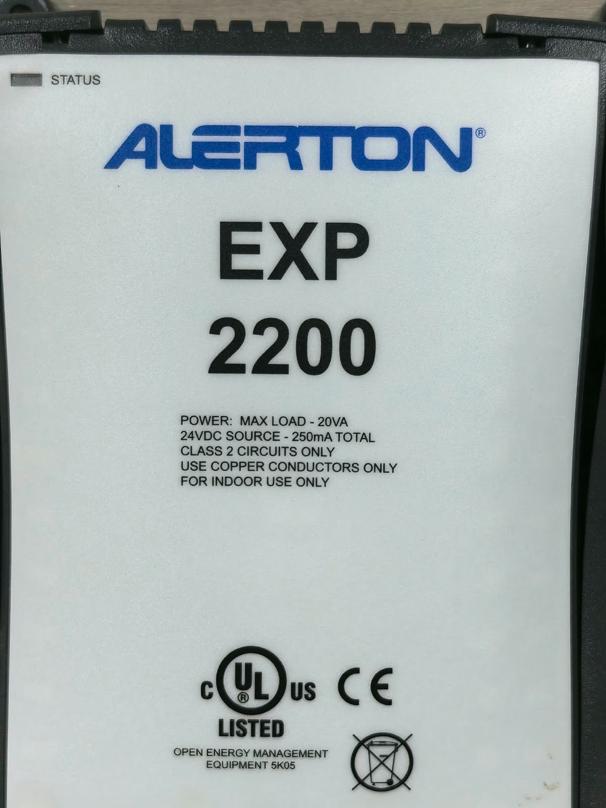 Alerton EXP 2200 50035975-001 REV.A ALERTON EXP 2200 50035975-001 REV.A MODULE 3