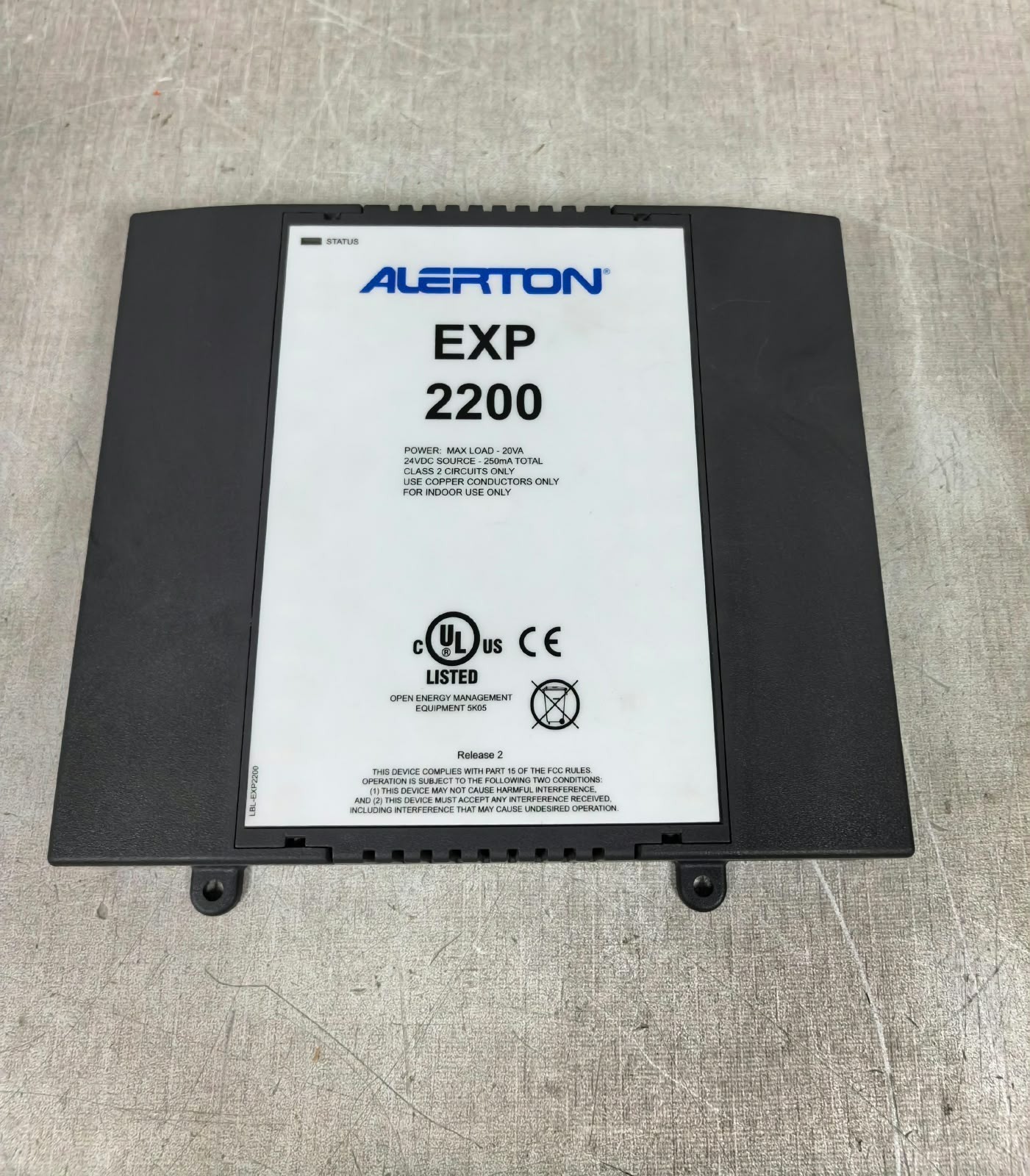 Alerton EXP 2200 50035975-001 REV.A ALERTON EXP 2200 50035975-001 REV.A MODULE 24VDC 6