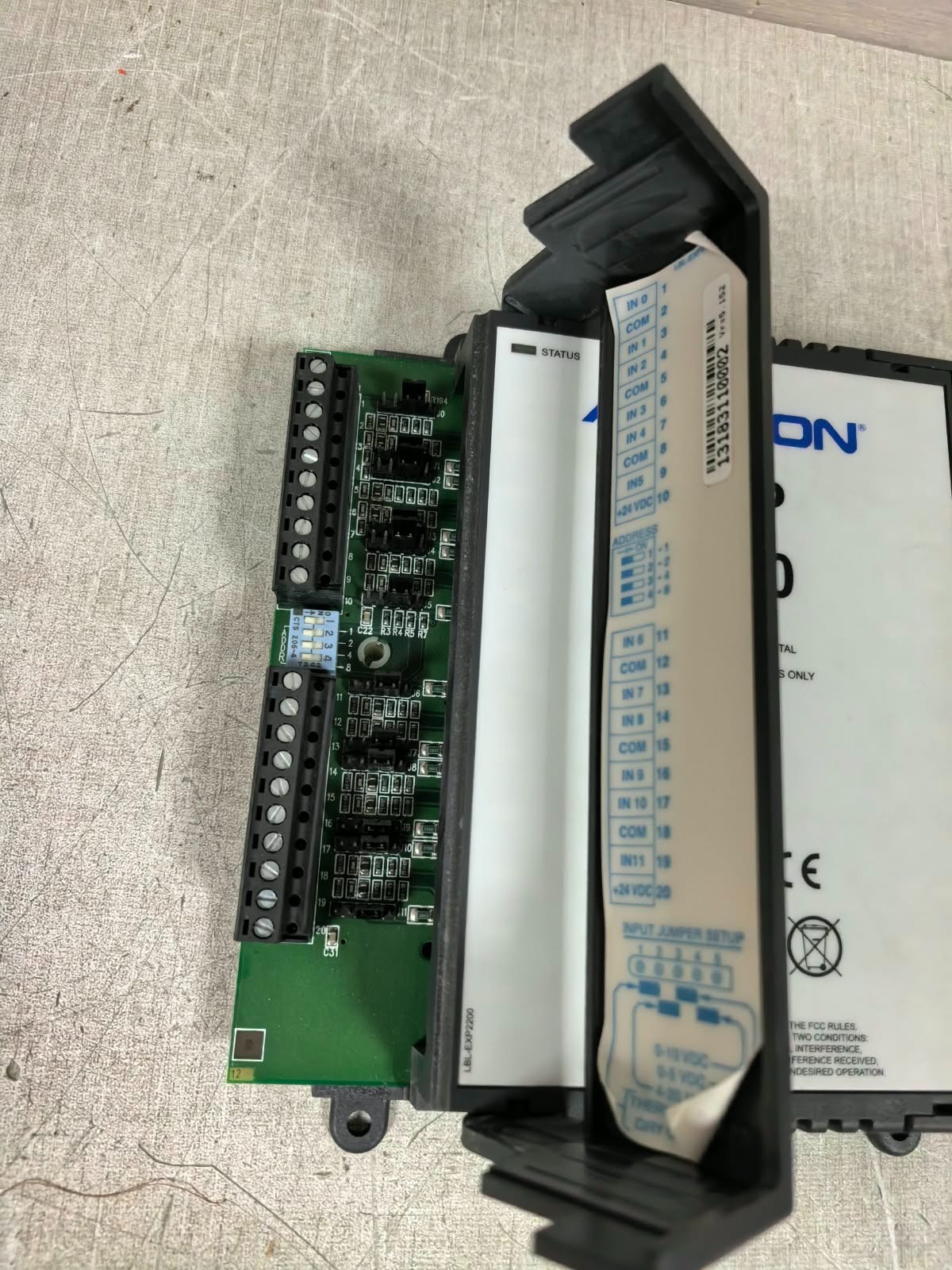 Alerton EXP 2200 50035975-001 REV.A ALERTON EXP 2200 50035975-001 REV.A MODULE 24VDC 7
