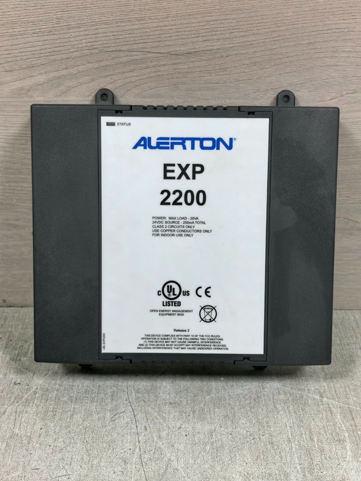 Alerton EXP 2200 50035975-001 REV.A ALERTON EXP 2200 50035975-001 REV.A MODULE 24VDC 1