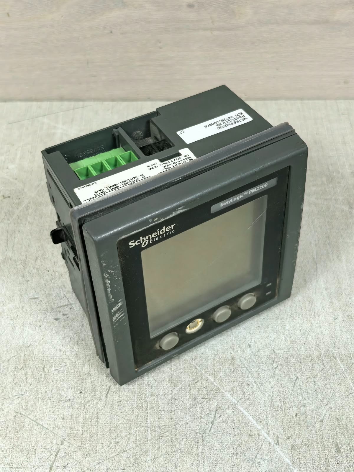 Schneider Electric METSEPM2230 F/W:V01.30 HW:B1 SCHNEIDER ELECTRIC EASYLOGIC PM2200/ METSEPM2230 F/W:V01.30 HW:B1 POWER METER 3