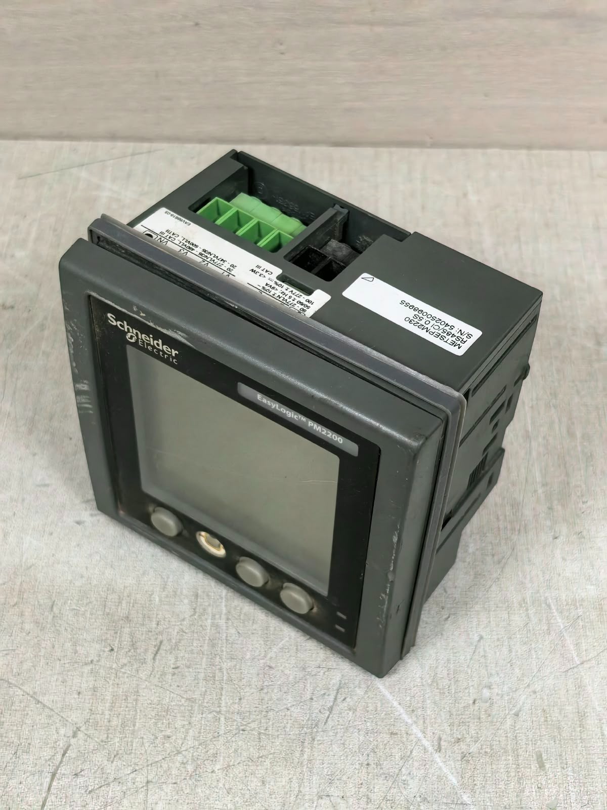 Schneider Electric METSEPM2230 F/W:V01.30 HW:B1 SCHNEIDER ELECTRIC EASYLOGIC PM2200/ METSEPM2230 F/W:V01.30 HW:B1 POWER METER 4