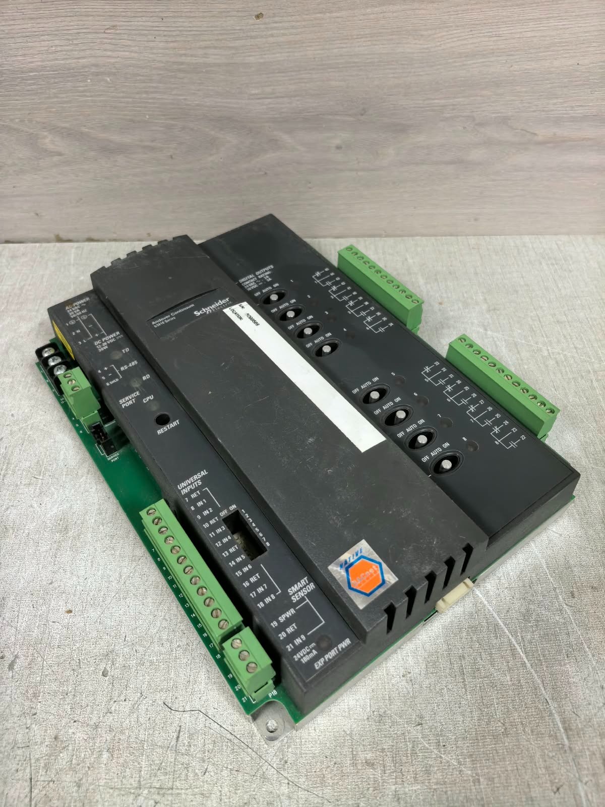 Schneider Electric B3810 SCHNEIDER ELECTRIC B3810 ANDOVER CONTINUUM B3810 SERIES 24VAC 4