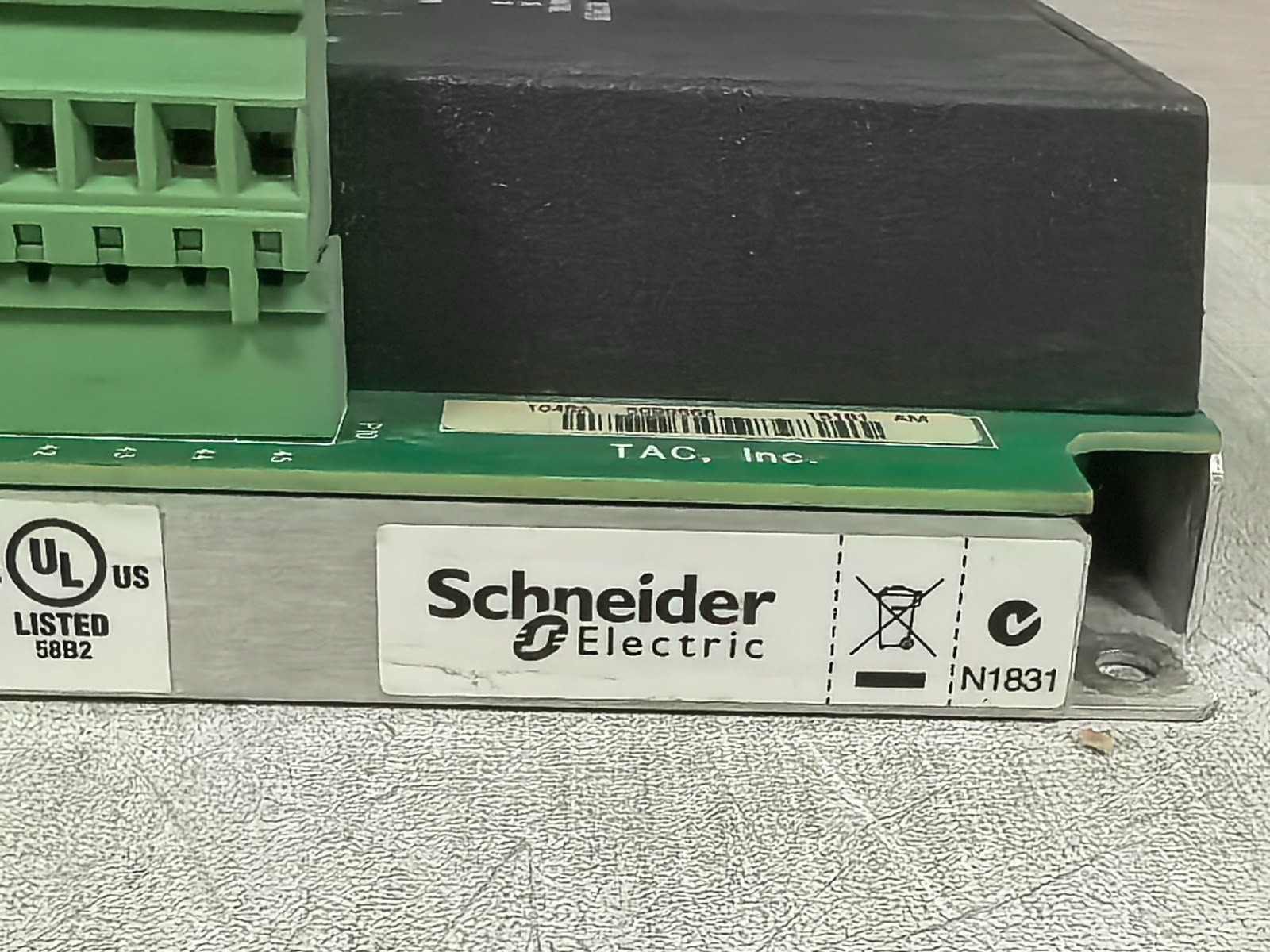 Schneider Electric B3810 SCHNEIDER ELECTRIC B3810 ANDOVER CONTINUUM B3810 SERIES 24VAC 7