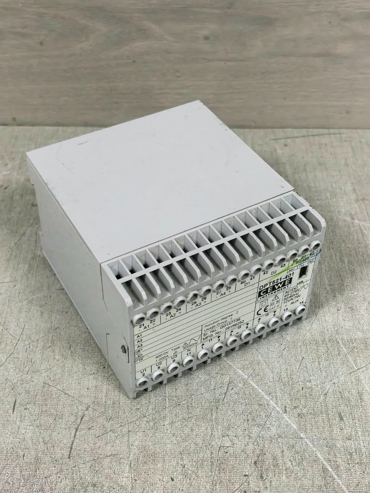 CEWE INSTRUMENT DPT521-401 CEWE INSTRUMENT DPT521-401 TRANSDUCER 40-276V 5