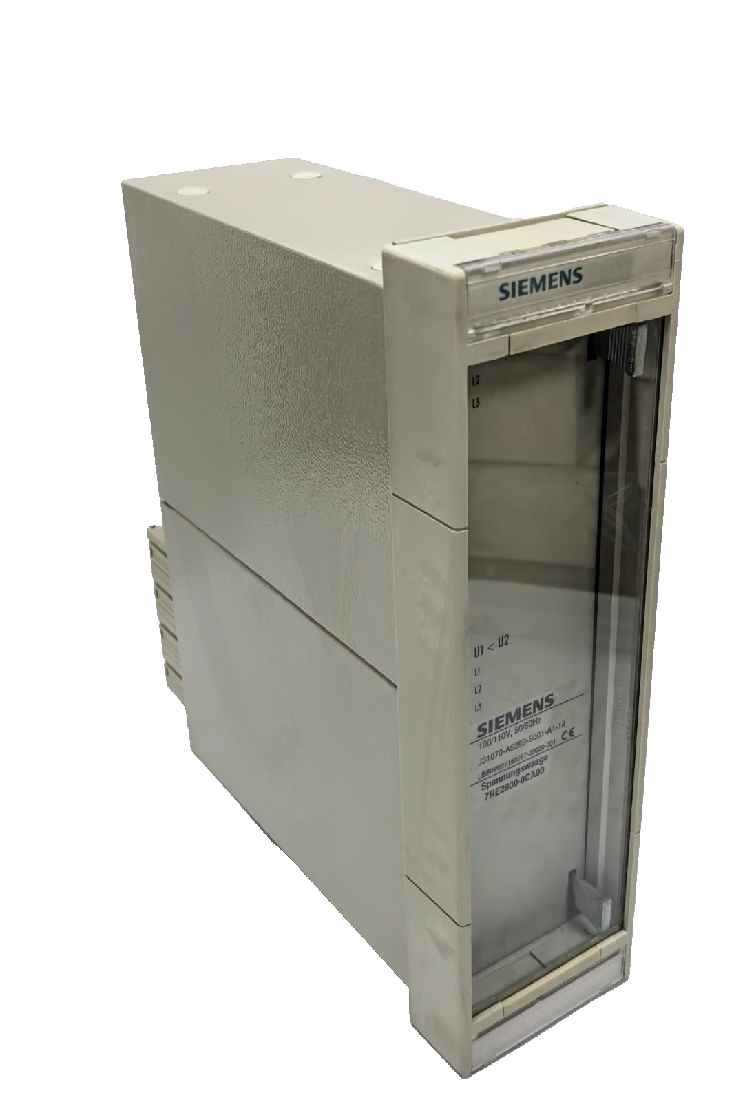 Siemens 7RE2800-0CA00 SIEMENS 7RE2800-0CA00 SIPROTEC VOLTAGE BALANCE RELAY 9