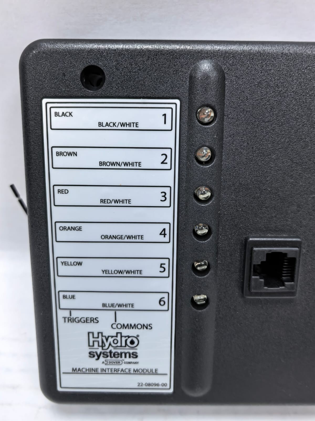 HYDRO SYSTEMS 55-08141-00 HYDRO SYSTEMS 55-08141-00 REV.A MACHINE INTERFACE MODULE 3