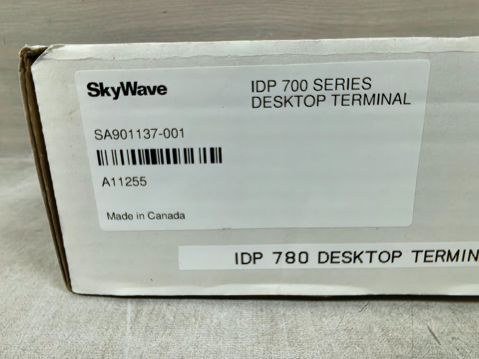 SKYWAVE IDP 700 SKYWAVE IDP 700 SERIES DESKTOP TERMINAL 9