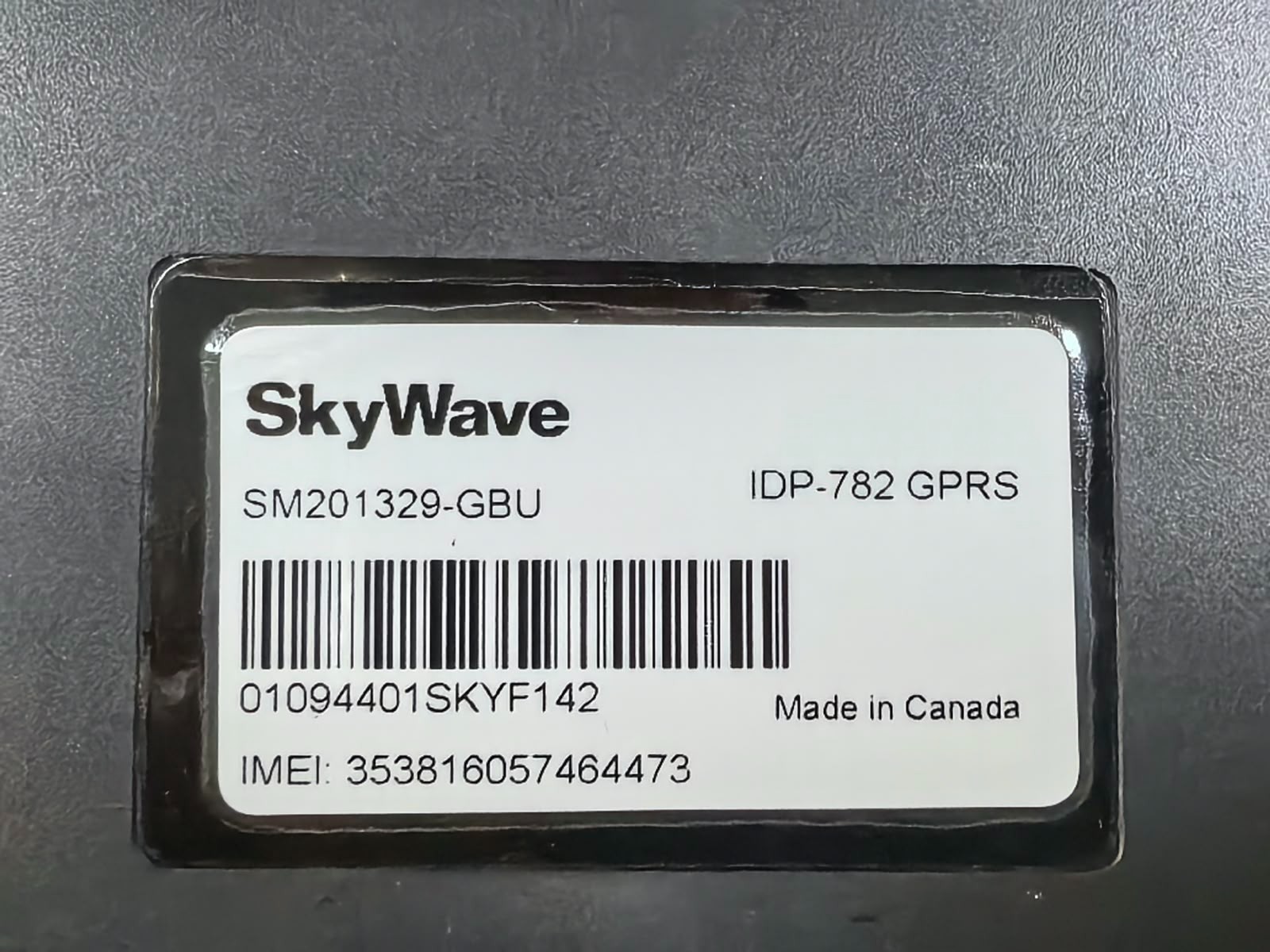 SKYWAVE IDP 700 SKYWAVE IDP-782 GPRS 7