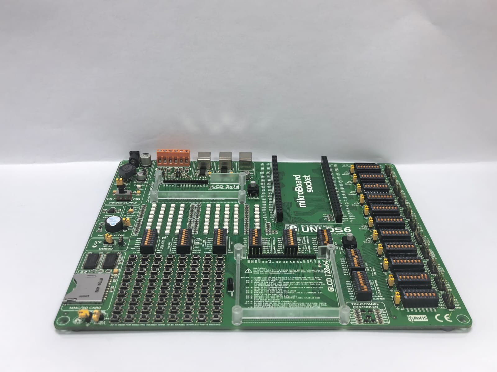 MIKROELEKTRONIKA UNI-DS6 MIKROELEKTRONIKA UNI-DS6 DEVELOPMENT BOARD 5