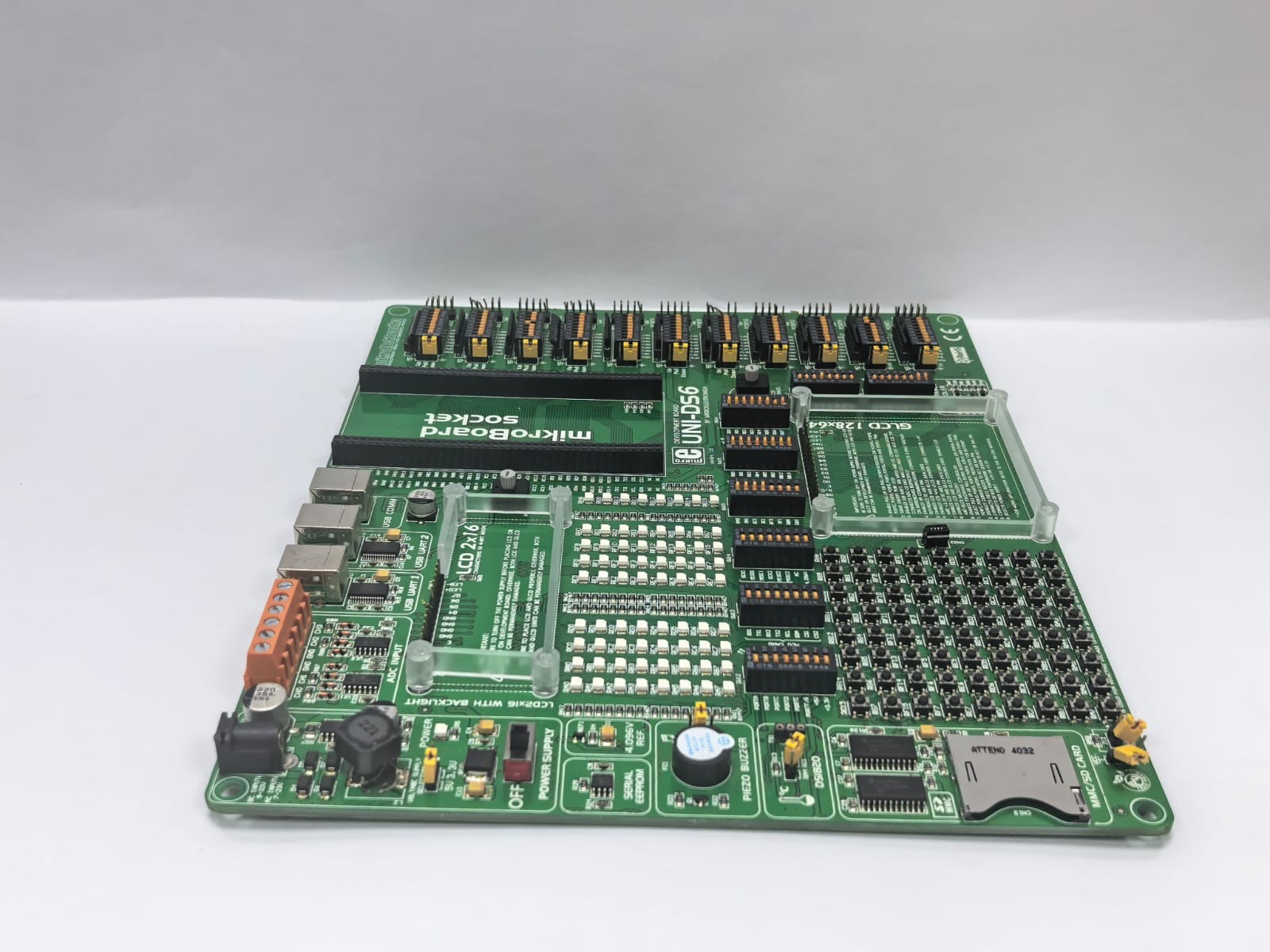 MIKROELEKTRONIKA UNI-DS6 MIKROELEKTRONIKA UNI-DS6 DEVELOPMENT BOARD 6