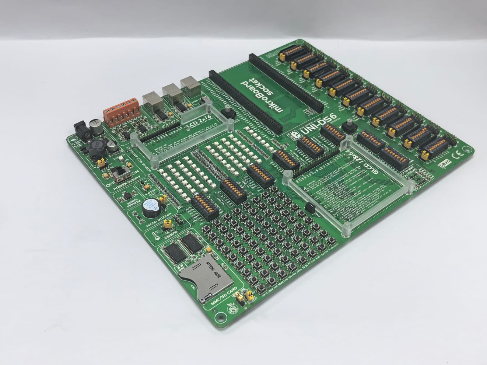 MIKROELEKTRONIKA UNI-DS6 MIKROELEKTRONIKA UNI-DS6 DEVELOPMENT BOARD 10