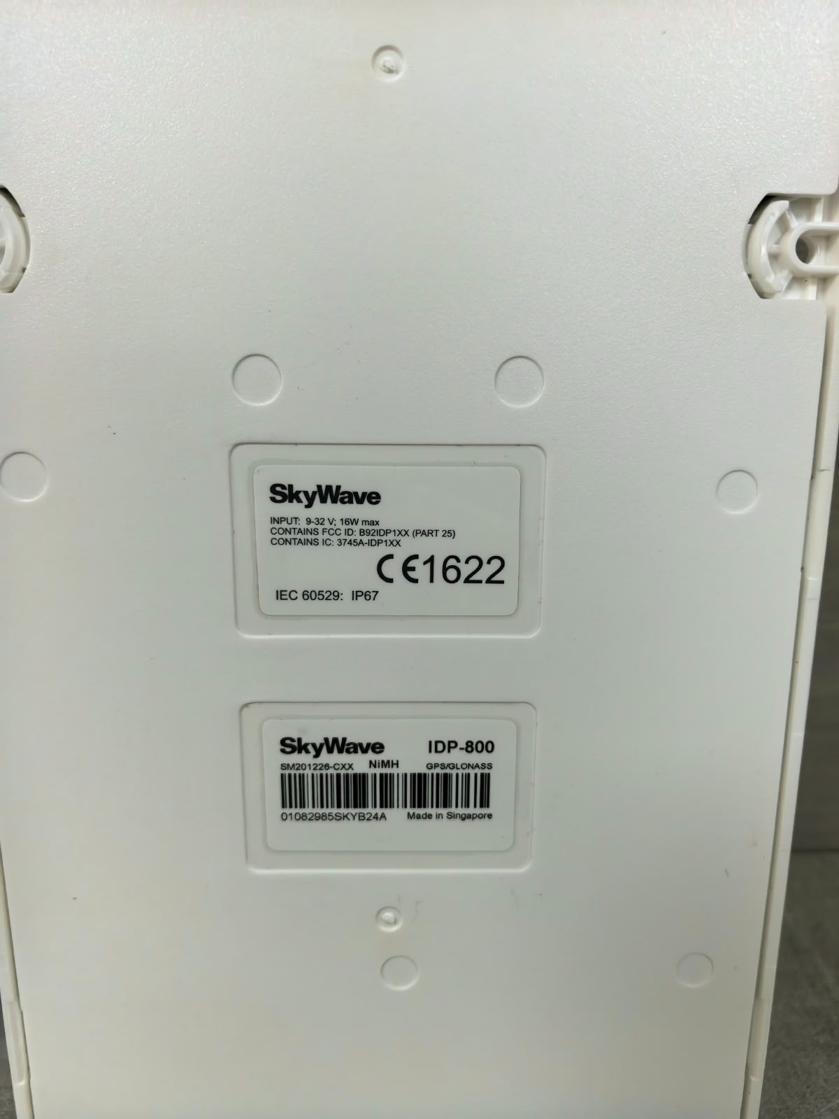 SKYWAVE IDP-800 SKYWAVE IDP-800 NIMH GPS/GLONASS 10