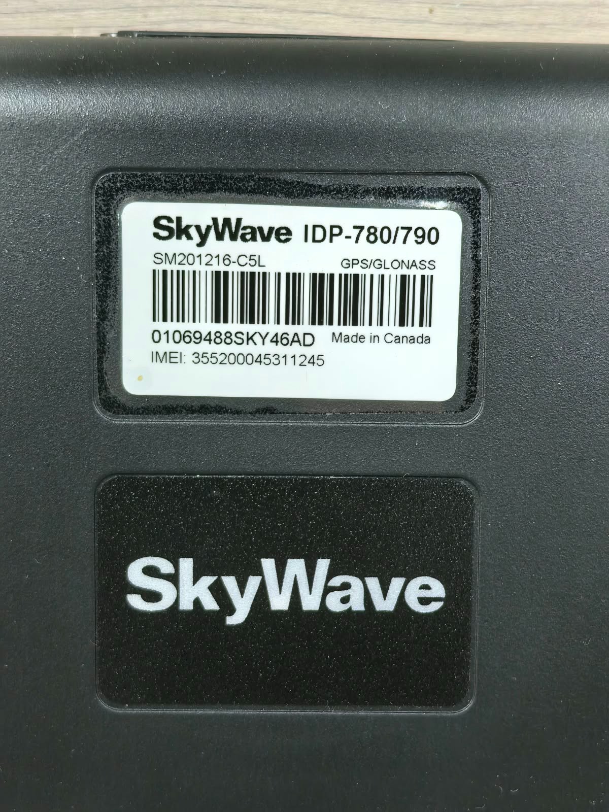 SKYWAVE IDP-780/790 SKYWAVE IDP-780/790 GPS/GLONASS 9-48VDC 4