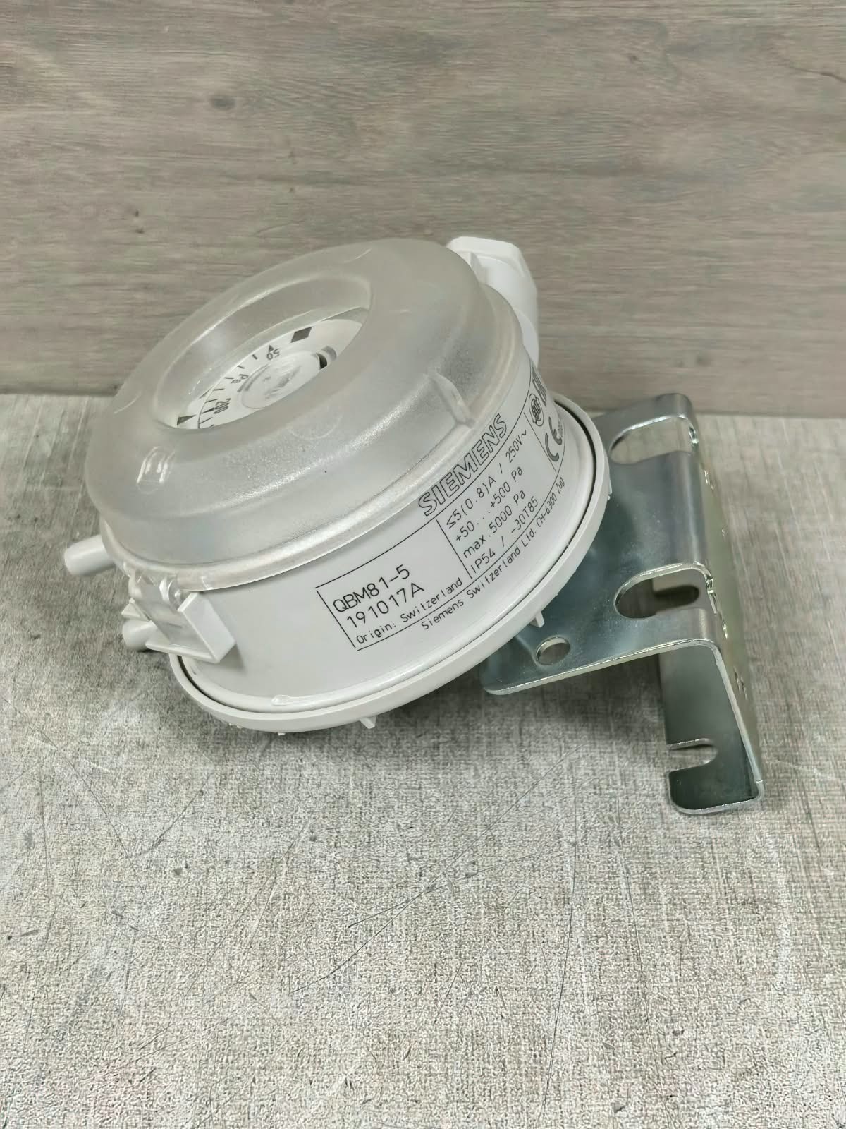 Siemens Q8M81-5 191017A SIEMENS Q8M81-5 DIFFERENTIAL PRESSURE DETECTOR 191017A 3