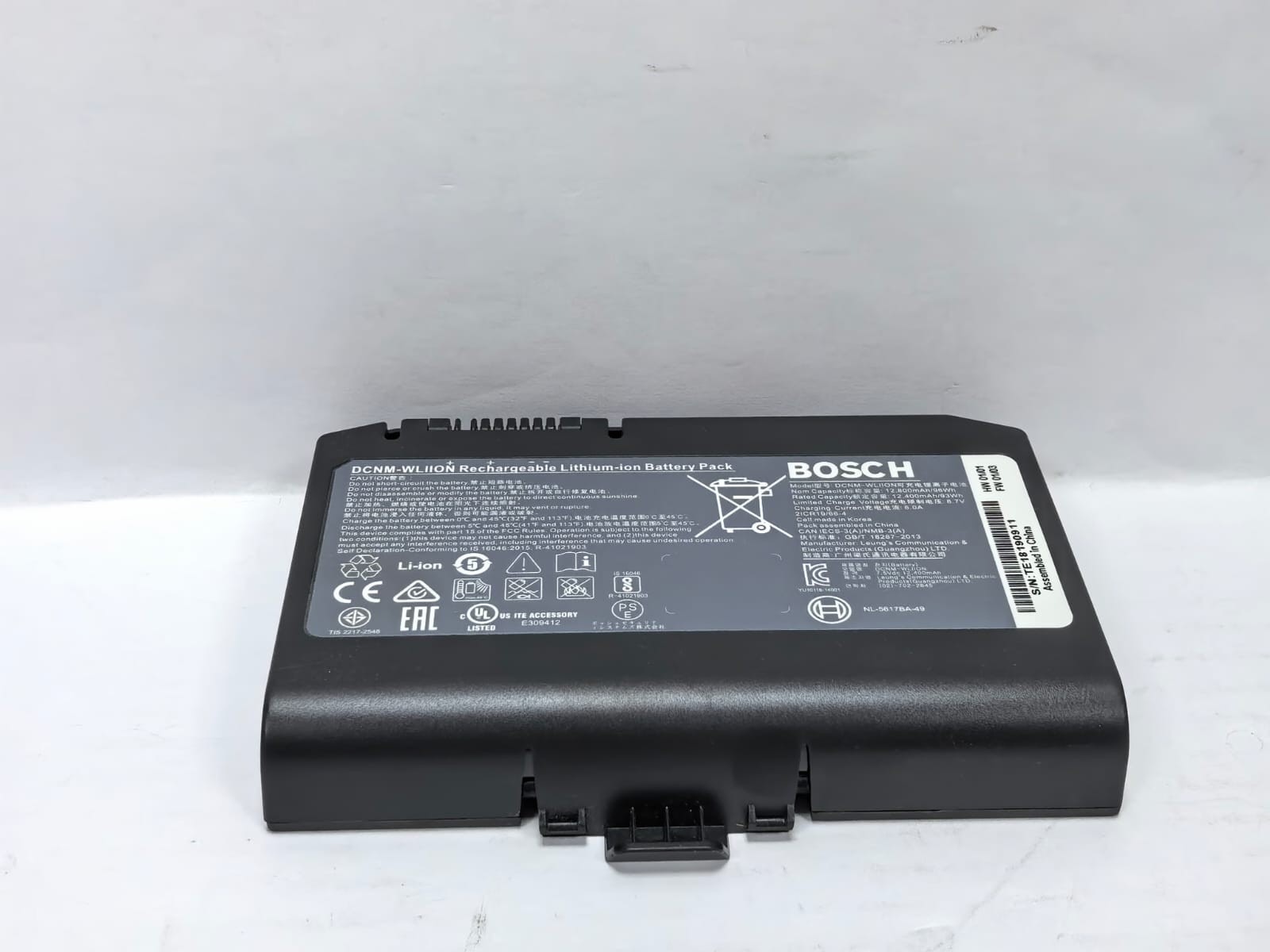 Bosch F01U298790 BOSCH DCNM-WLIION DICENTIS BATTERY PACK F01U298790 5