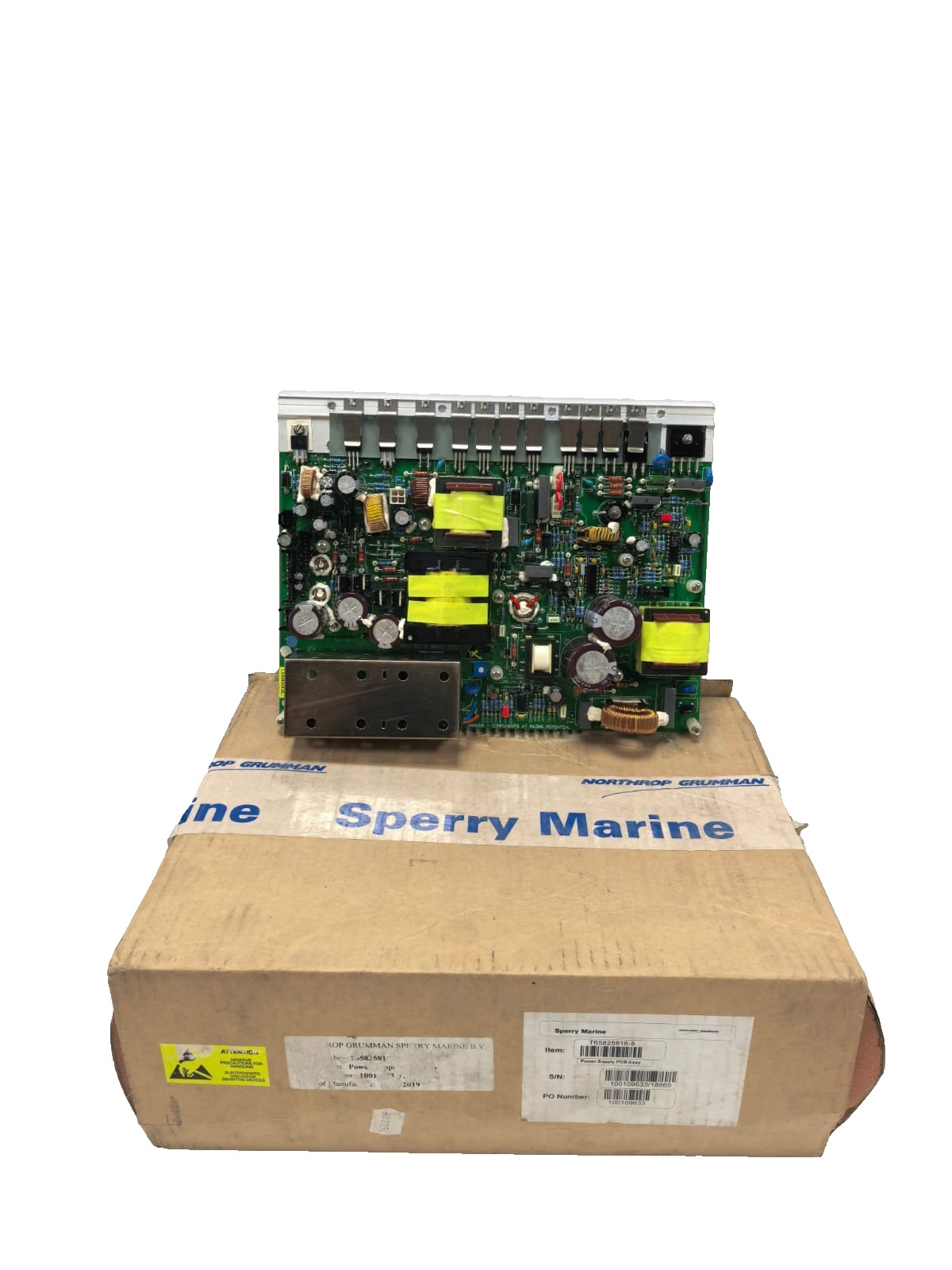 SPERRY MARINE 65825816-5 REV.G SPERRY MARINE T65825816-5 POWER SUPPLY PCB BOARD 65825816-5 REV.G 1