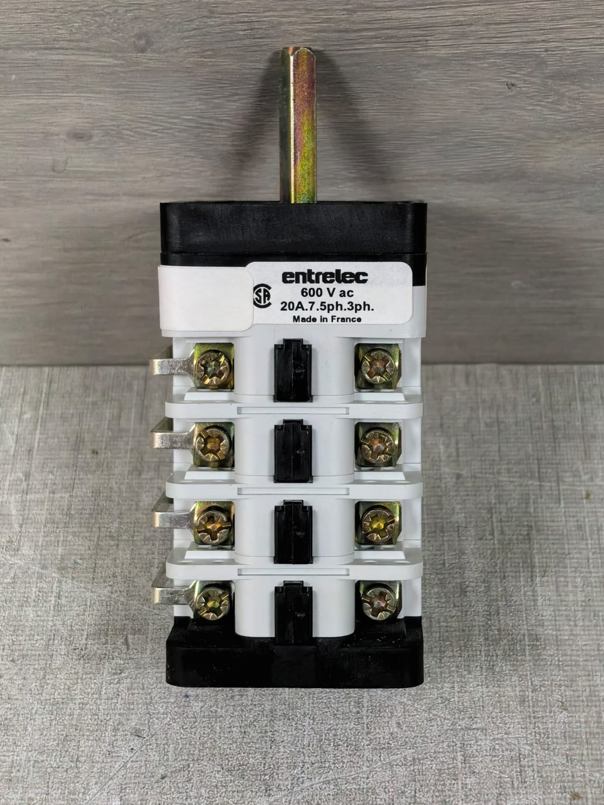 Entrelec 988786 VY20/S/124/KMB/PY48/SC6 ENTRELEC VY20 988786 VY20/S/124/KMB/PY48/SC6 ROTARY SWITCH 4