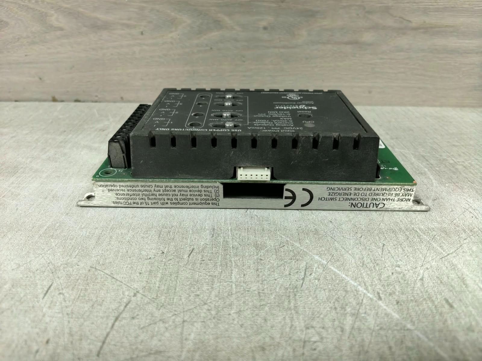 Schneider Electric XPA04 REV E.2 SCHNEIDER ELECTRIC XPA04 REV E.2 ANDOVER CONTINUUM 24VDC 6