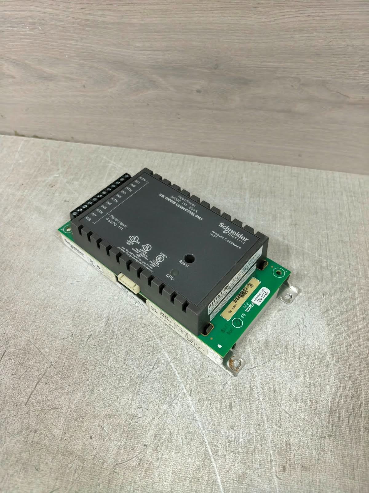 Schneider Electric XPDI8 REV E.2 SCHNEIDER ELECTRIC XPDI8 REV E.2 ANDOVER CONTINUUM 24VDC 4