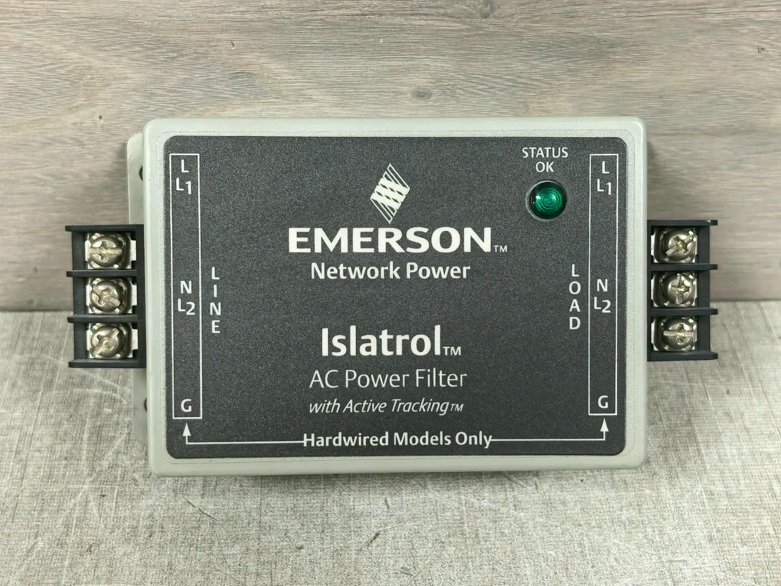 Emerson ISLATROL IC+102 EMERSON NETWROK POWER ISLATROL IC+102 AC POWER FILTER WITH ACTIVE TRACKING 2