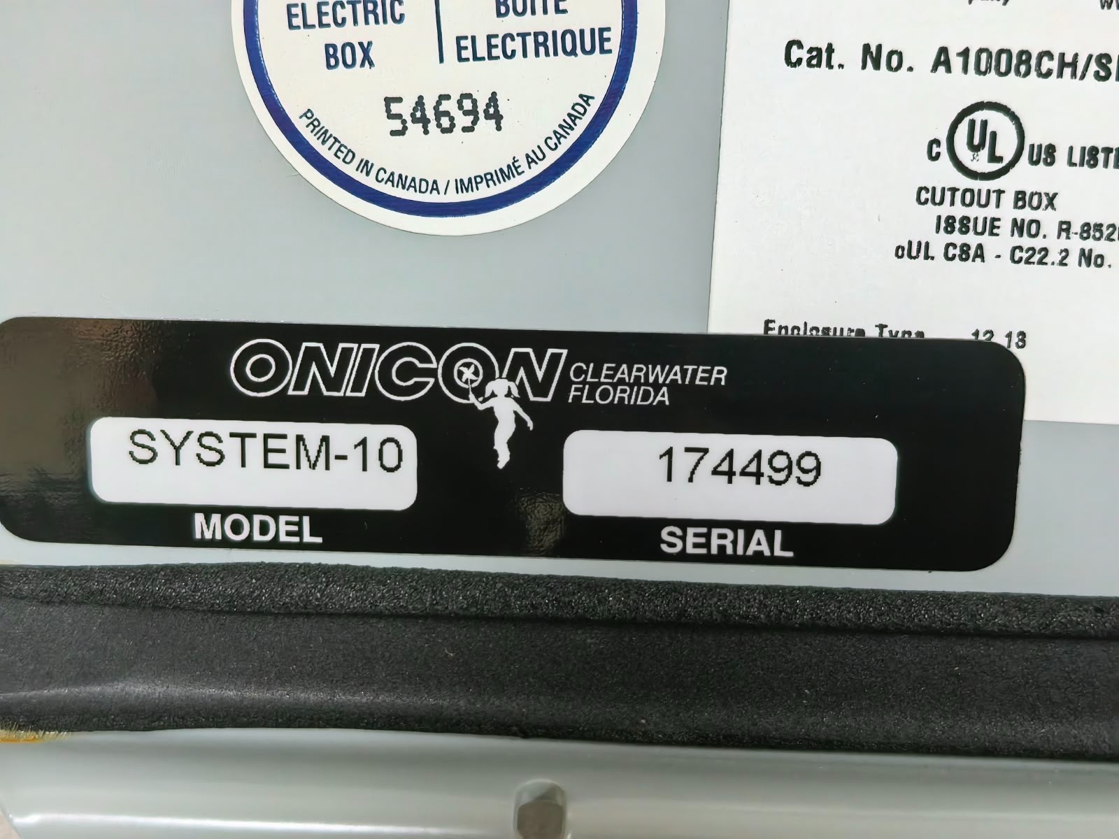 ONICON SYSTEM-10 ONICON SYSTEM-10 BTU METER 7