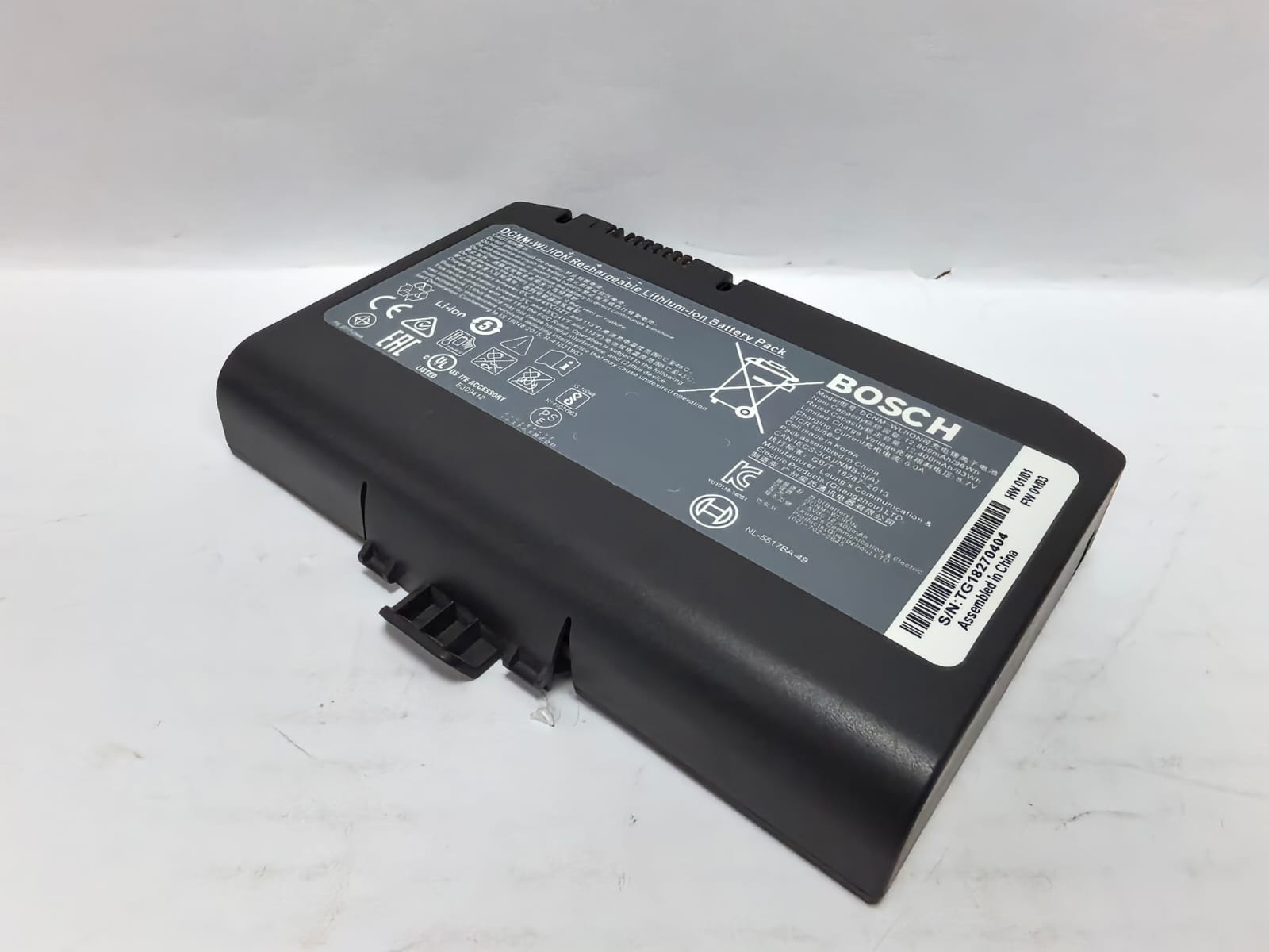 Bosch F01U298790 BOSCH DCNM-WLIION DICENTIS BATTERY PACK F01U298790 7