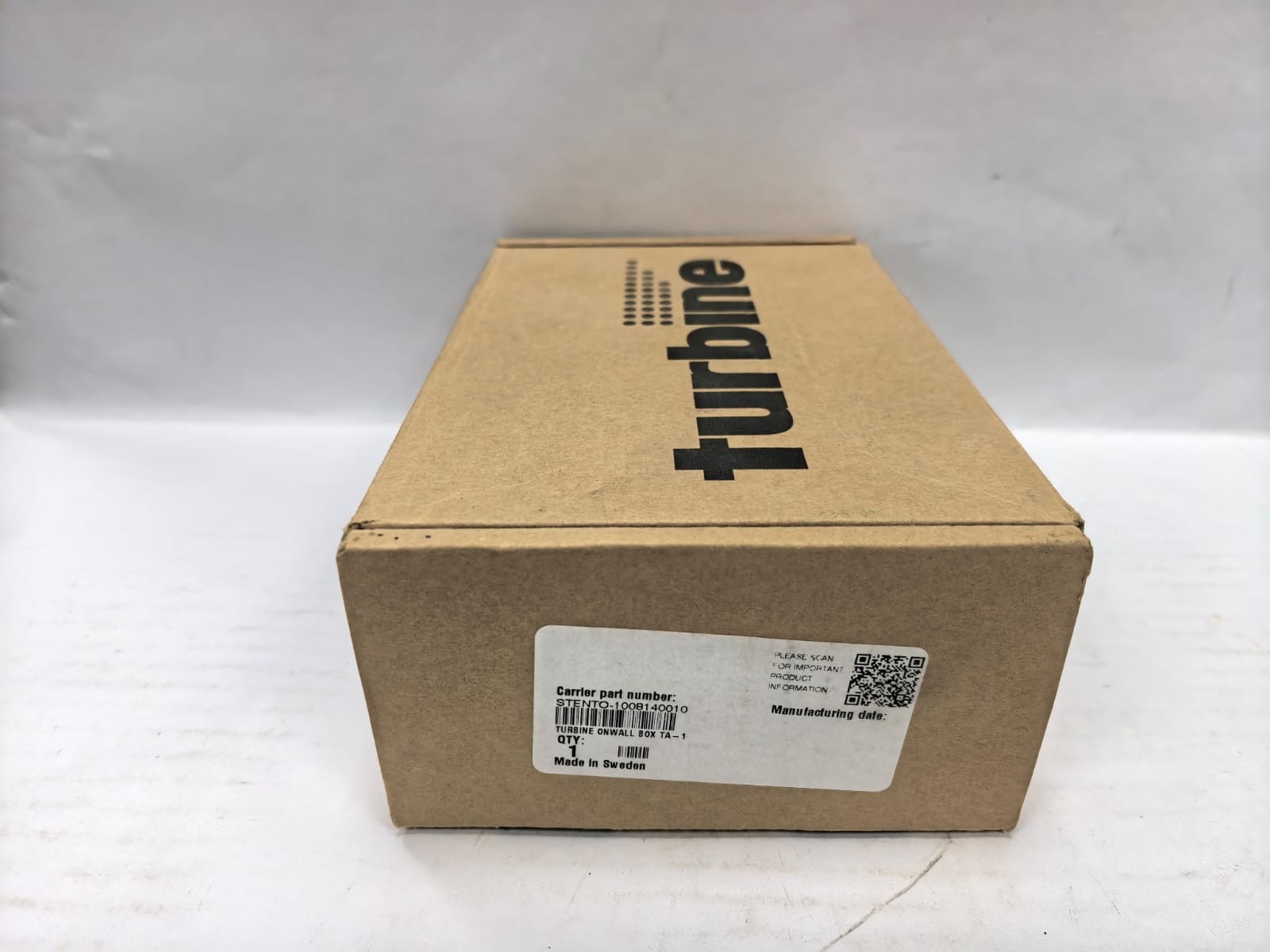 TURBINE 1008140010.0200 TURBINE TA-1 ONWALL BOX STENTO-1008140010.0200 8