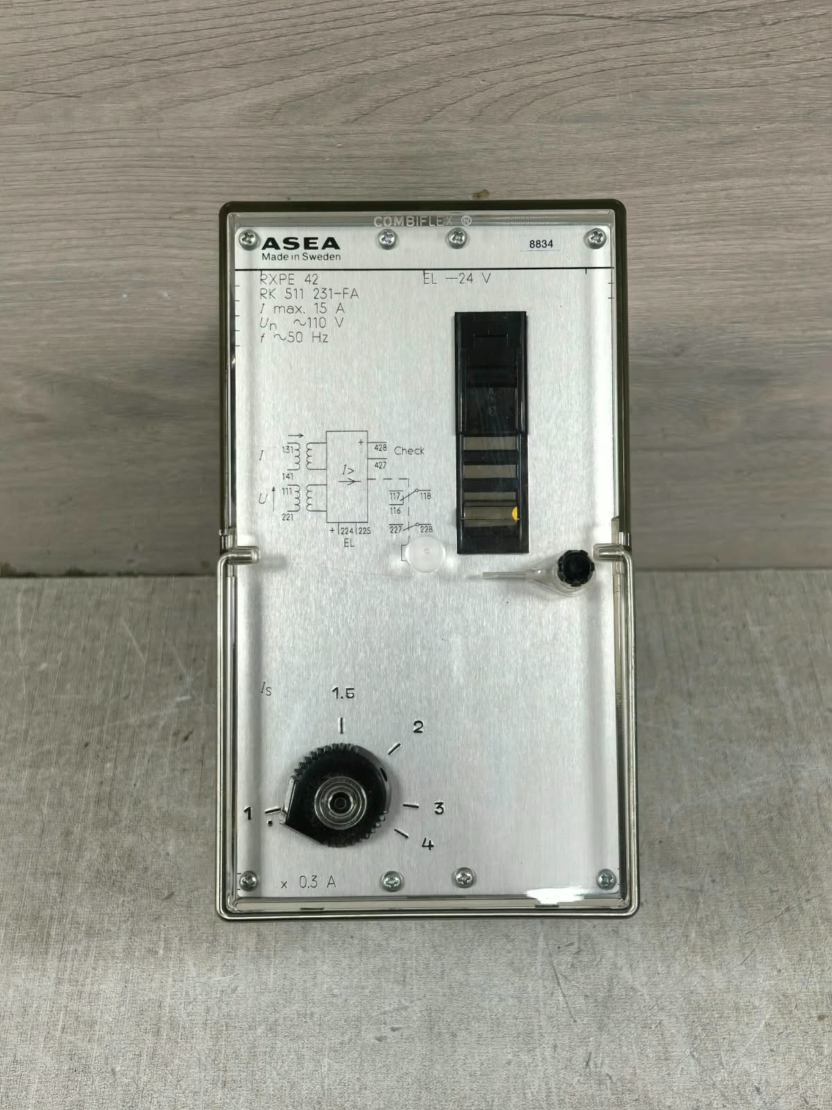 ASEA RXPE 42 RK 511 231-FA ASEAN RXPE 42 RK 511 231-FA CURRENT RELAY 1