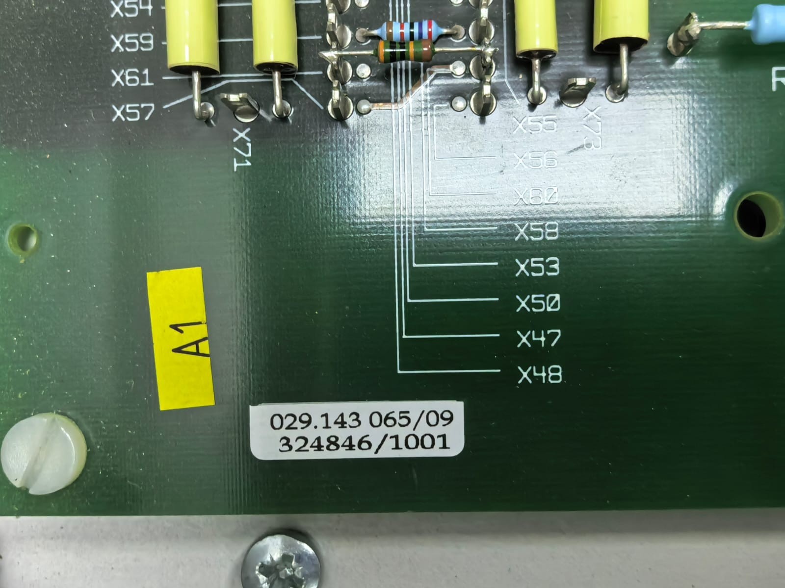 CONVERTEAM 029.147644 EST 102485522 CONVERTEAM 029.147644 EST 102485522 VOLTAGE DETECTION BL PCB BOARD 3