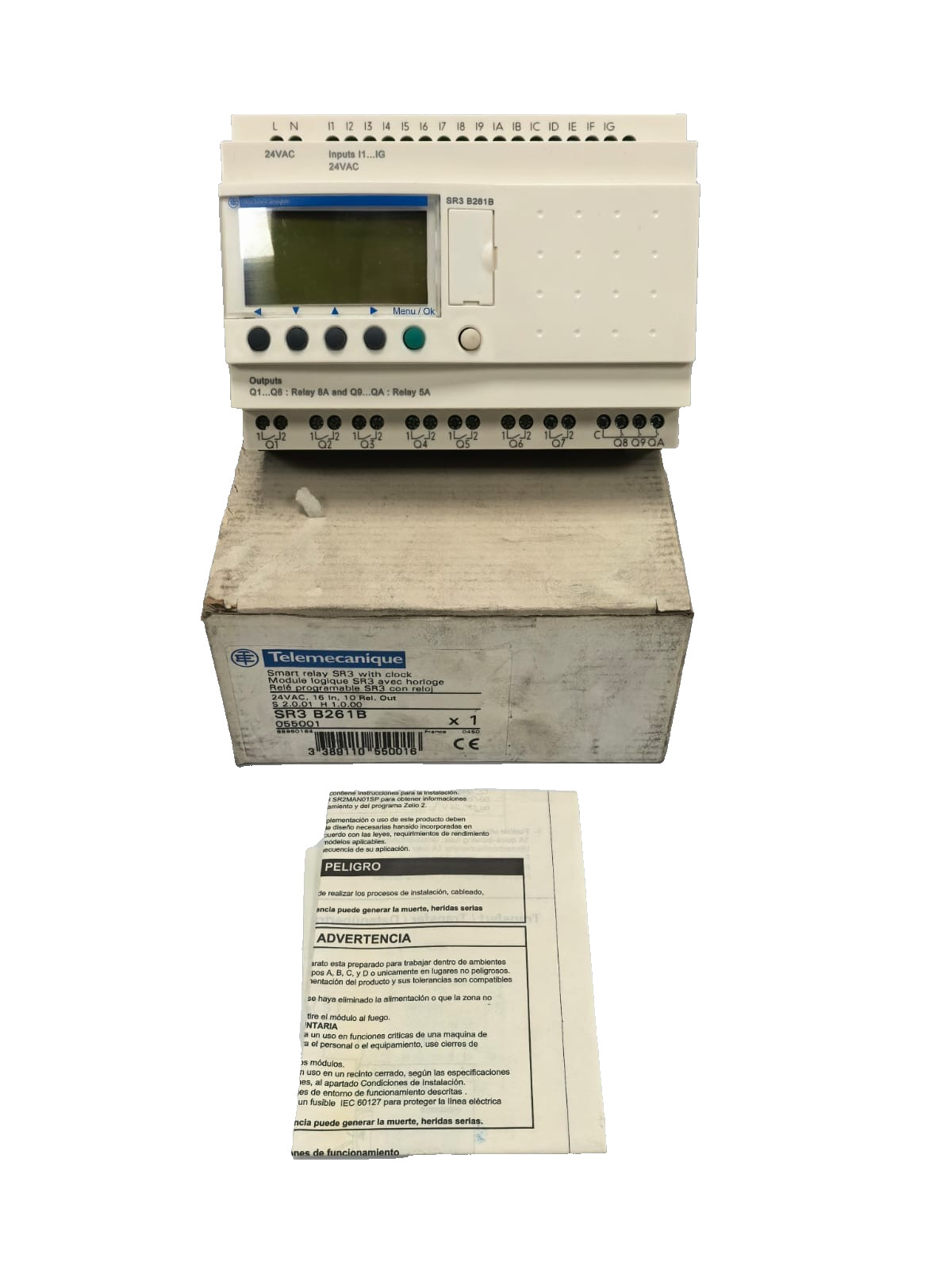 Schneider Electric SR3 B261B SCHNEIDER ELECTRIC SR3 B261B MODULAR SMART RELAY 1