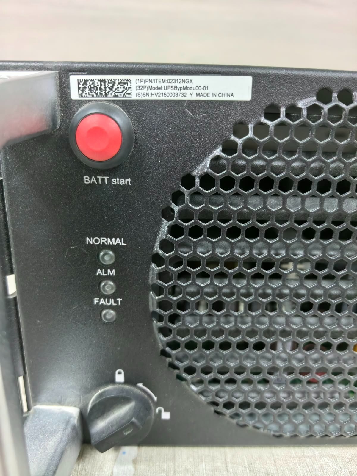 UPSBYPMODU00-01 02312NGX UPSBYPMODU00-01 02312NGX DUAL STEEL TELECOM UPS 4