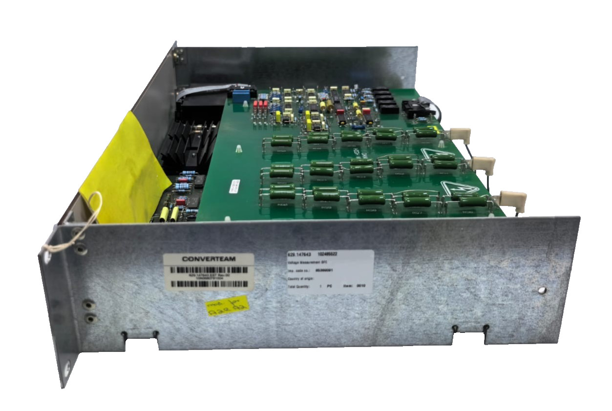 CONVERTEAM 629.147643 CONVERTEAM 629.147643 EST REV.00 VOLTAGE MEASUREMENT SFC 5