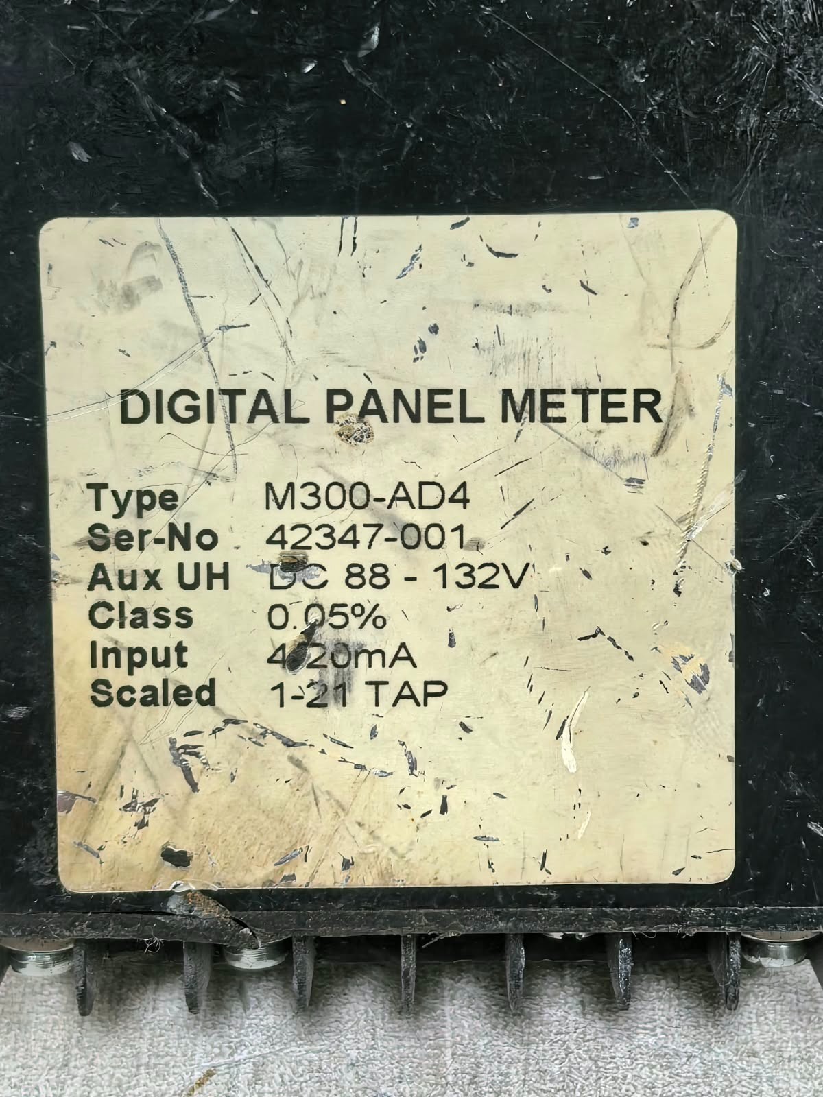 CEWE M300-AD4 CEWE M300-AD4 DIGITAL PANEL METER DC 88-132V 6