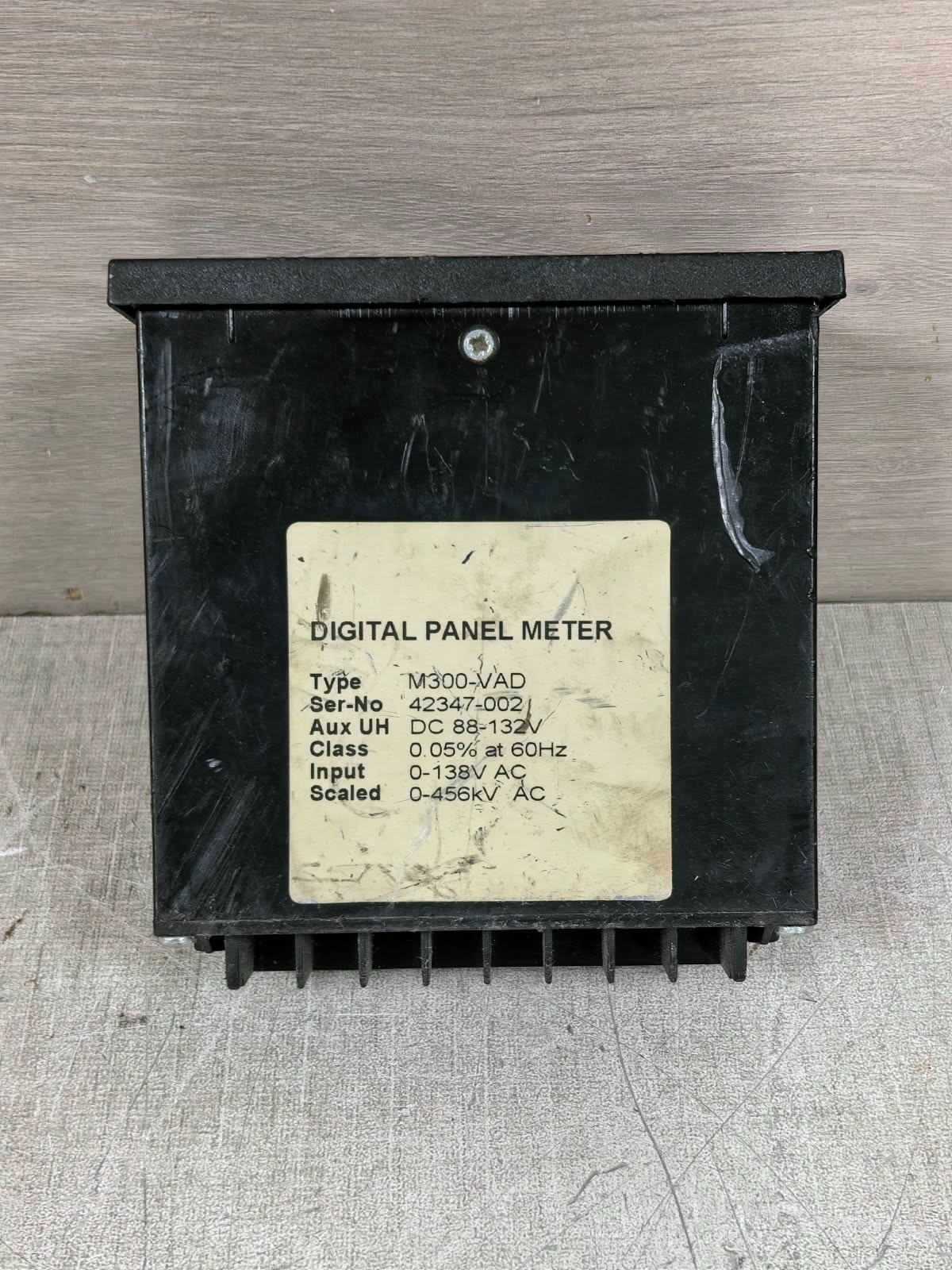 CEWE M300-VAD CEWE M300-VAD DIGITAL PANEL METER 0-138VAC -TRIED & TESTED 9