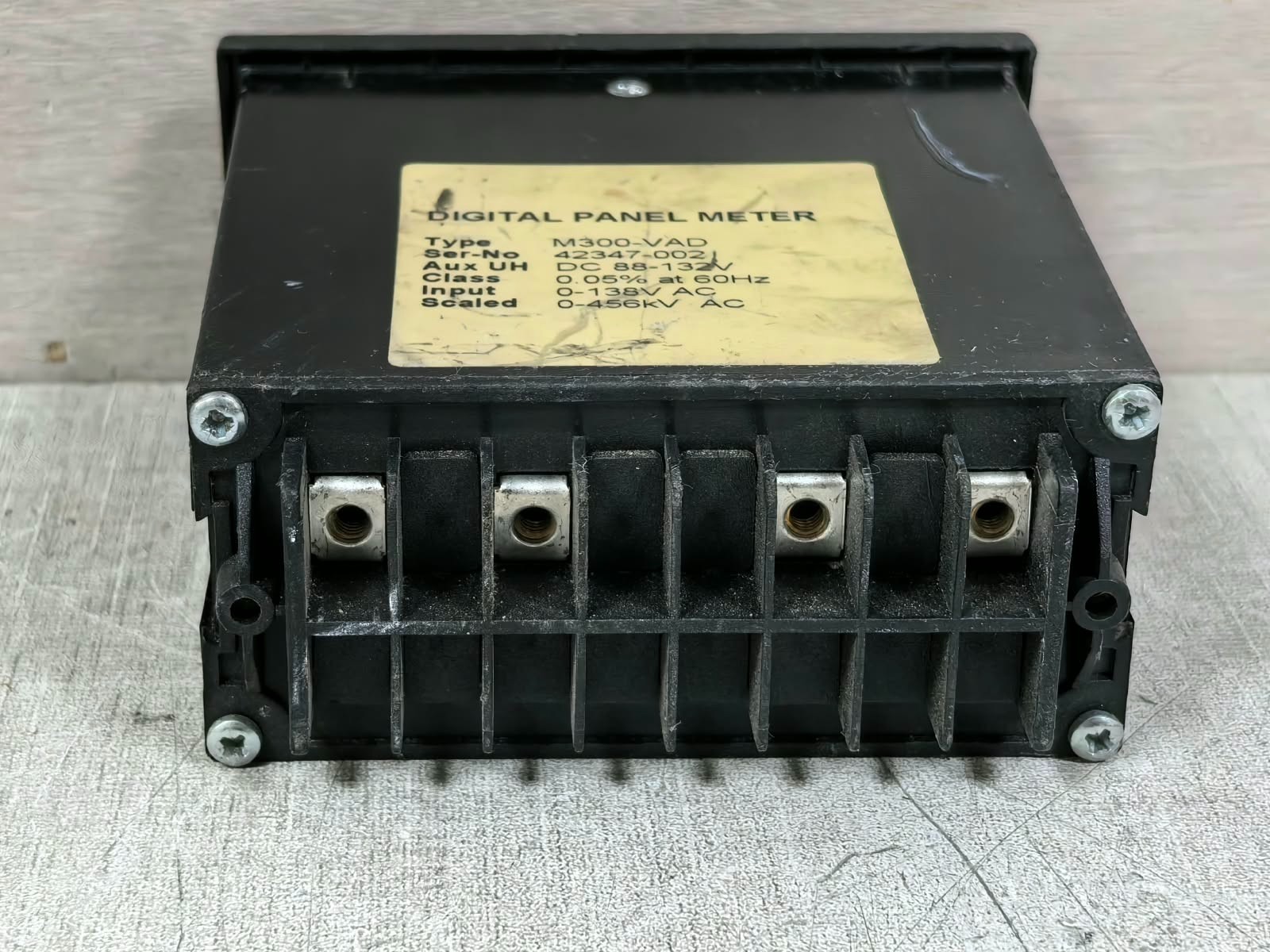 CEWE M300-VAD CEWE M300-VAD DIGITAL PANEL METER 0-138VAC -TRIED & TESTED 10