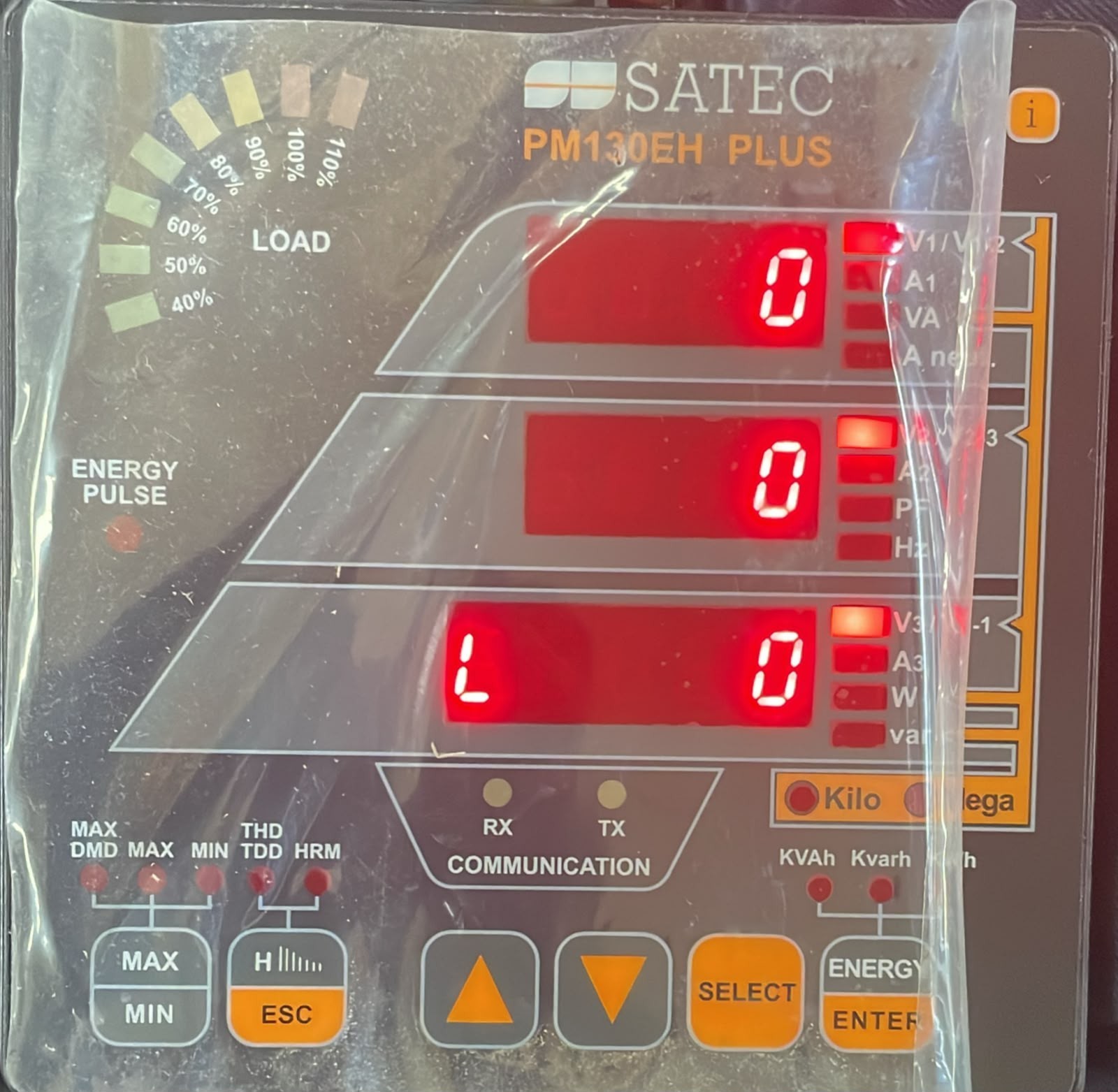 SATEC PM130EH-PLUS SATEC PM130EH-PLUS MULTI-FUNCTIONAL POWER METER 2