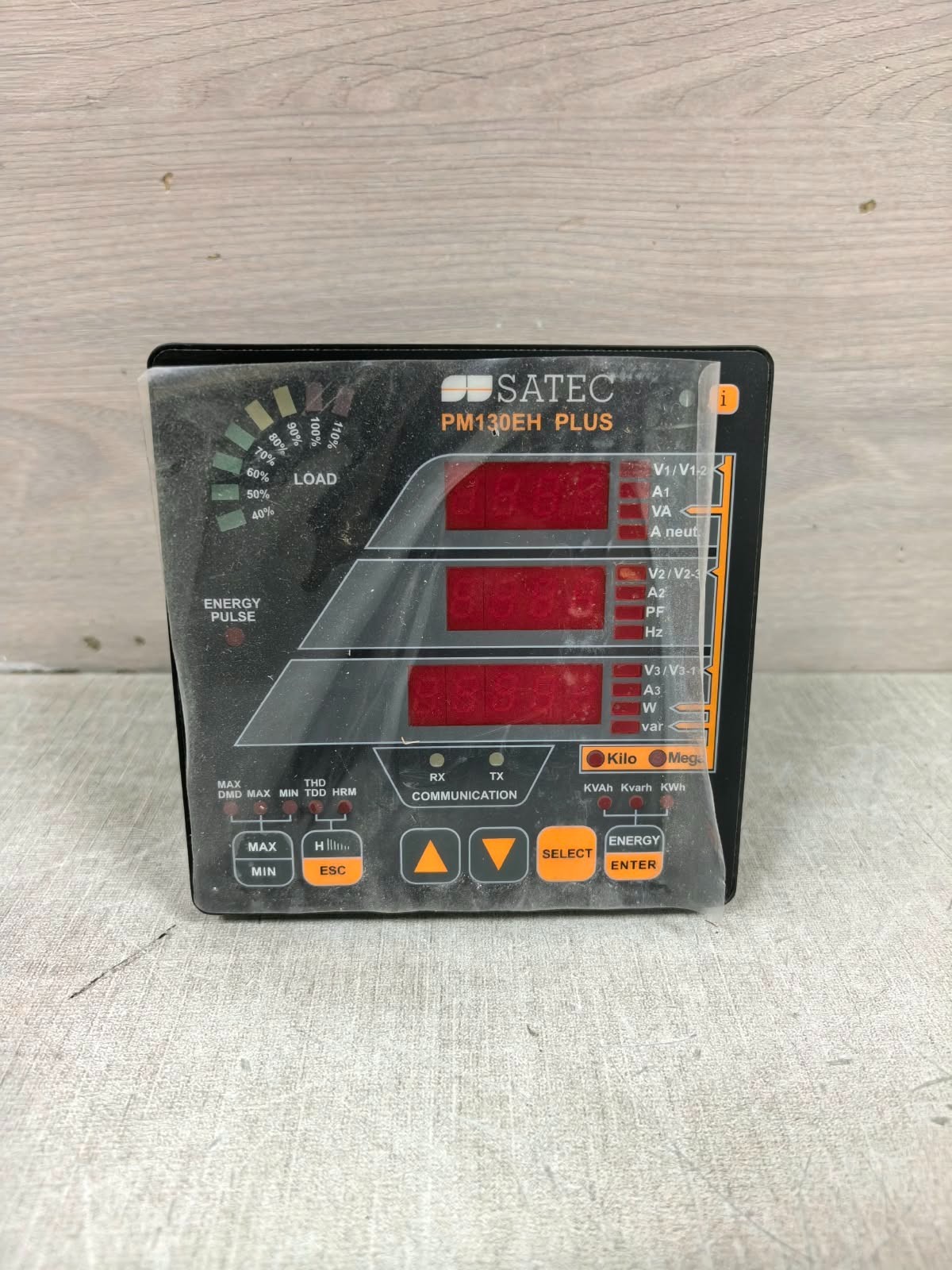 SATEC PM130EH-PLUS SATEC PM130EH-PLUS MULTI-FUNCTIONAL POWER METER 3