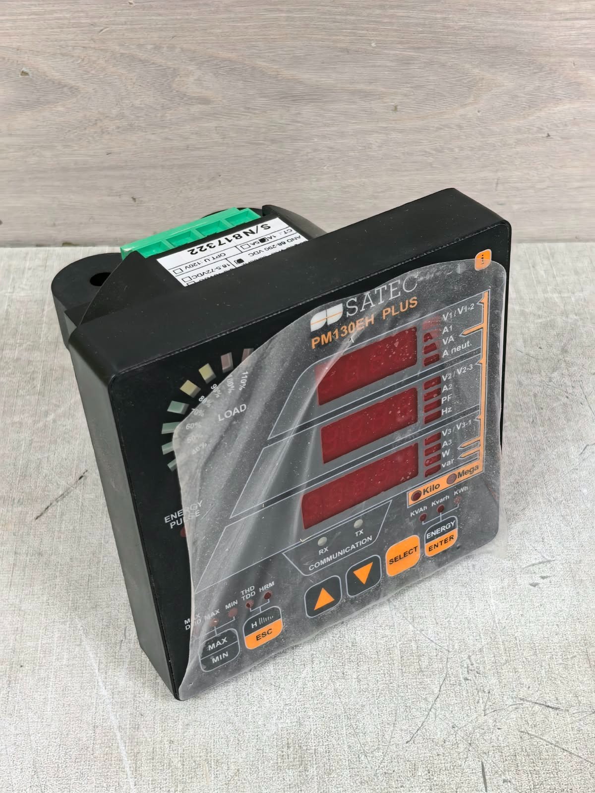 SATEC PM130EH-PLUS SATEC PM130EH-PLUS MULTI-FUNCTIONAL POWER METER 4